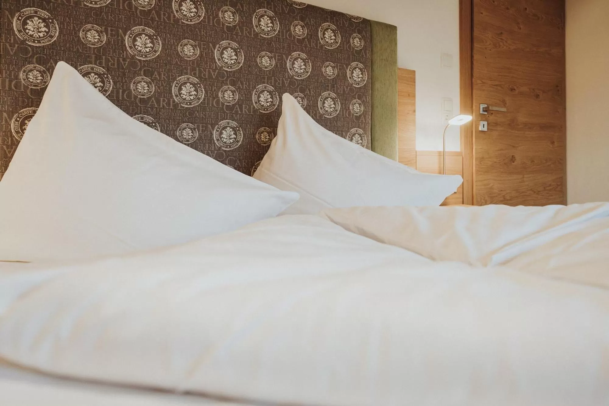 Bed in Hotel Silberfux