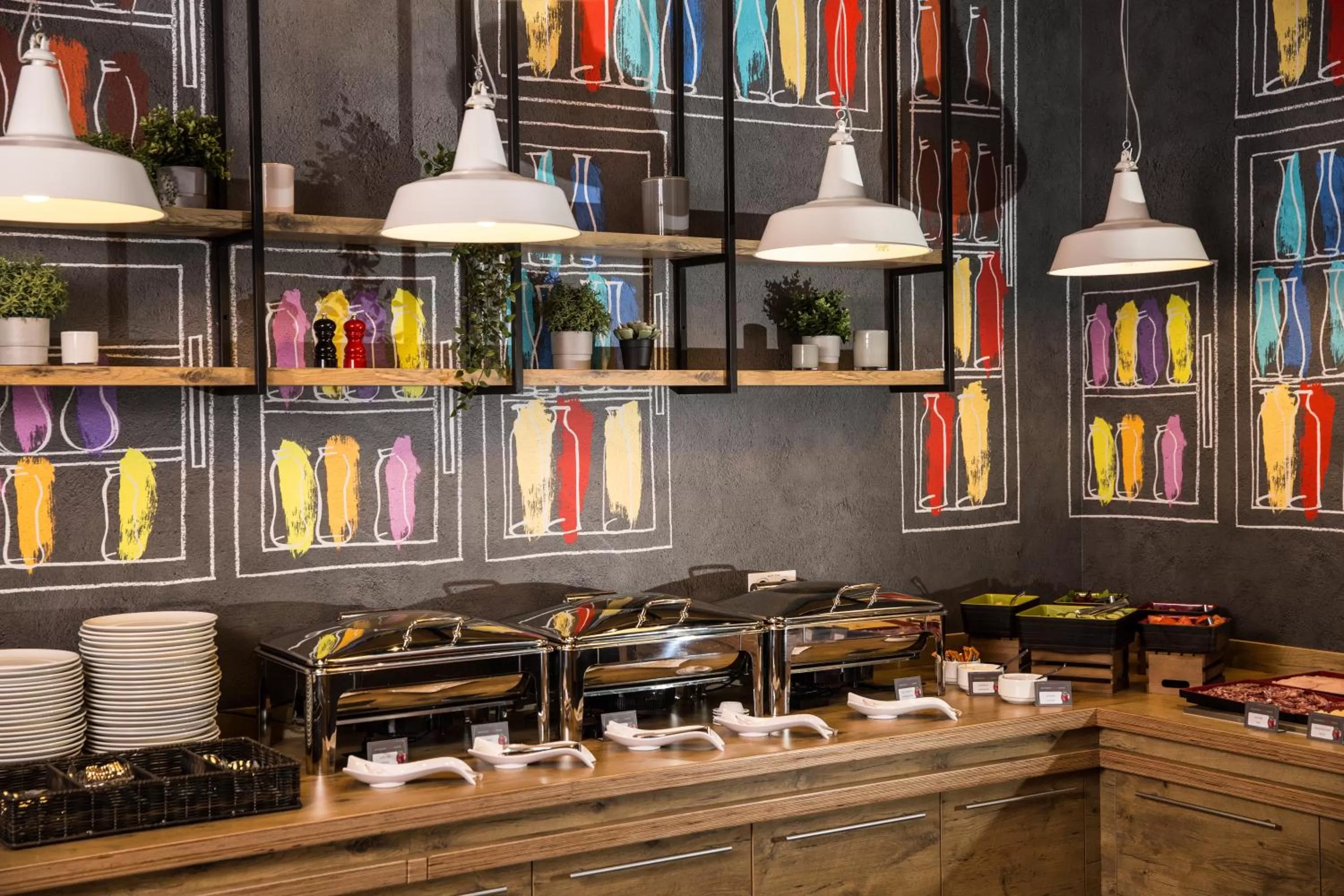 Breakfast in ibis Vilnius Centre