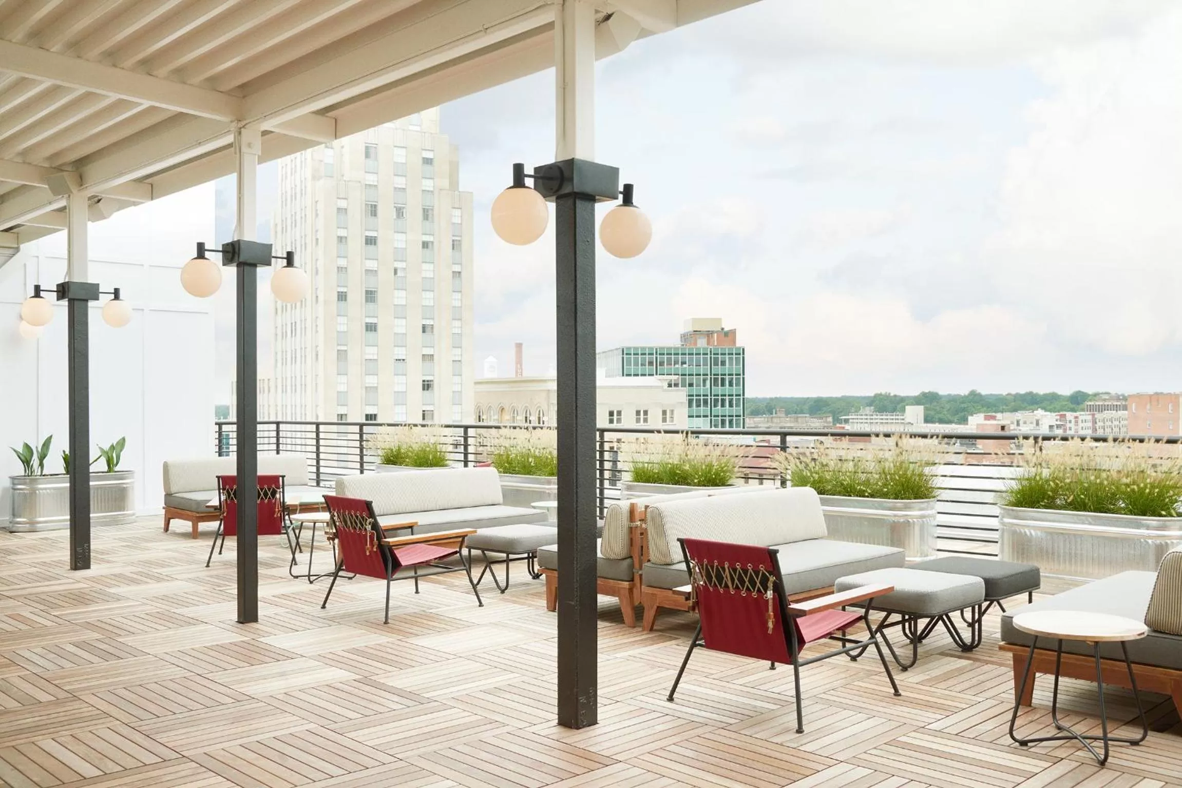 Balcony/Terrace in The Durham Hotel