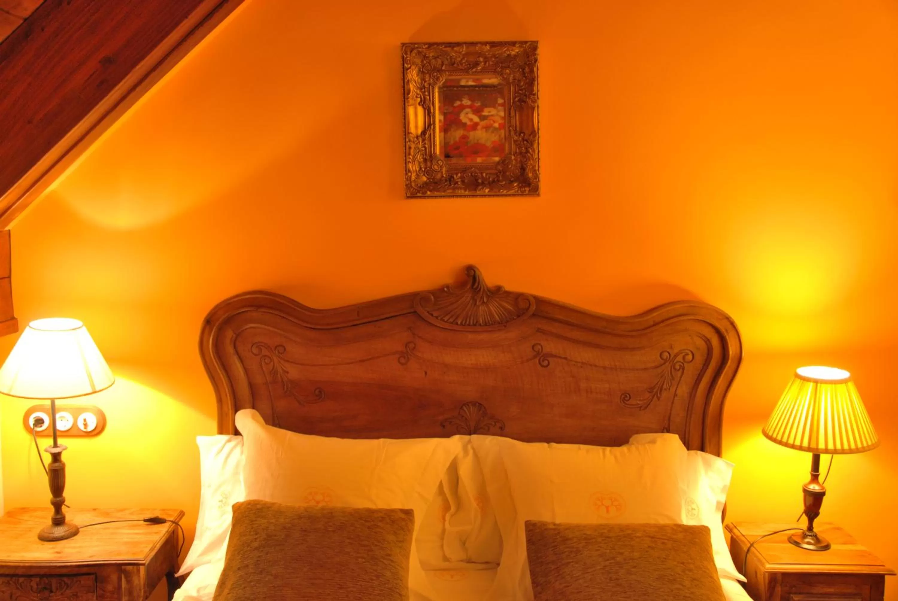 Bed in Hotel Selba d'Ansils