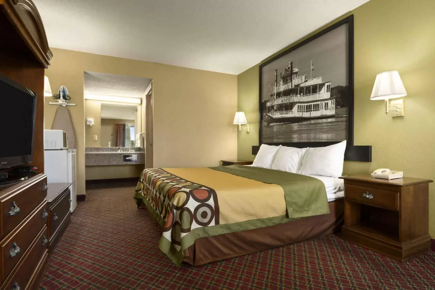 King Room - Disability Access - Smoking in Super 8 by Wyndham Hattiesburg North - University Area King Room - Disability Access - Smoking in Super 8 by Wyndham Hattiesburg North - University Area