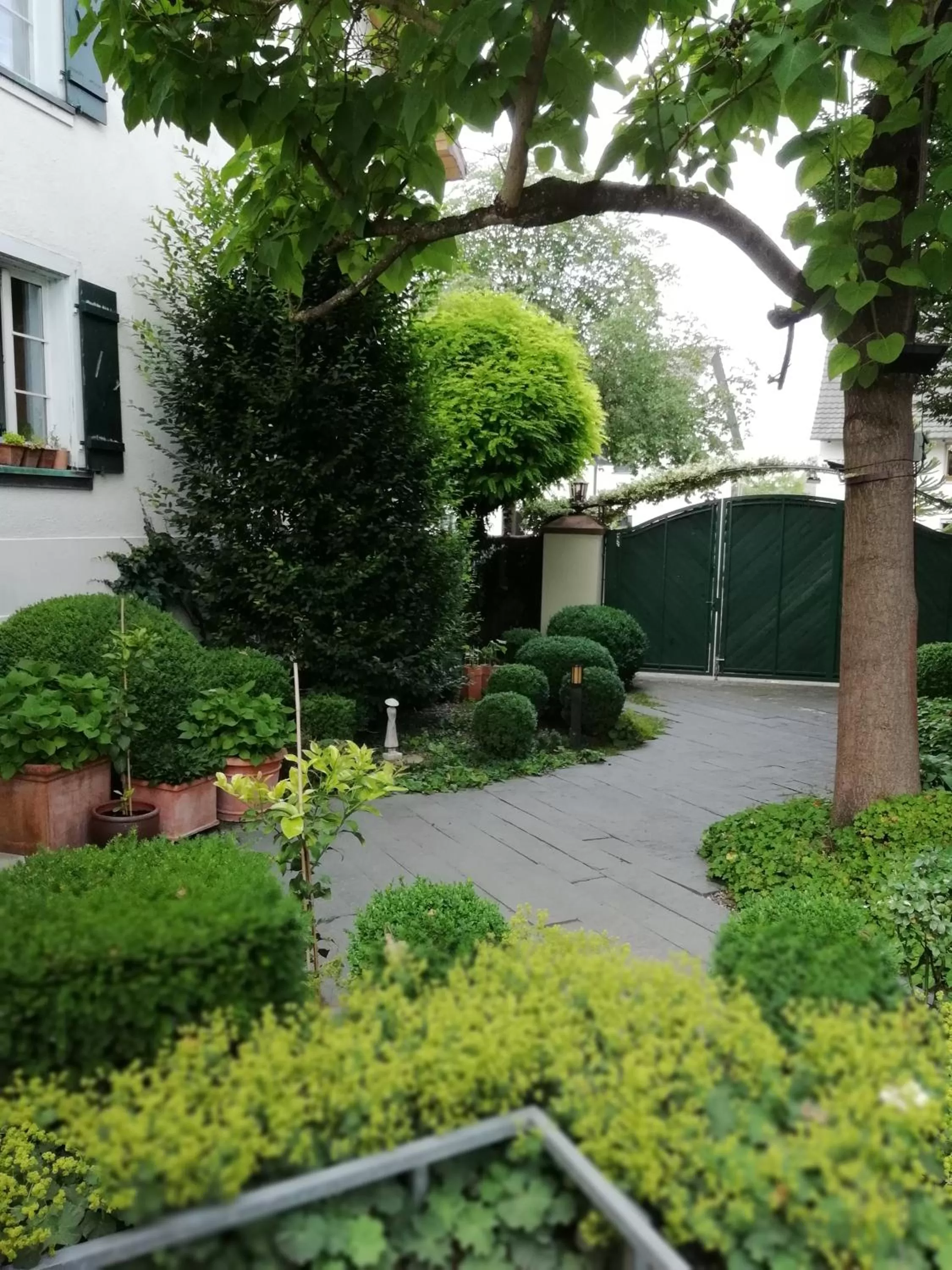 Patio, Garden in Hotel Krone Überlingen am Ried