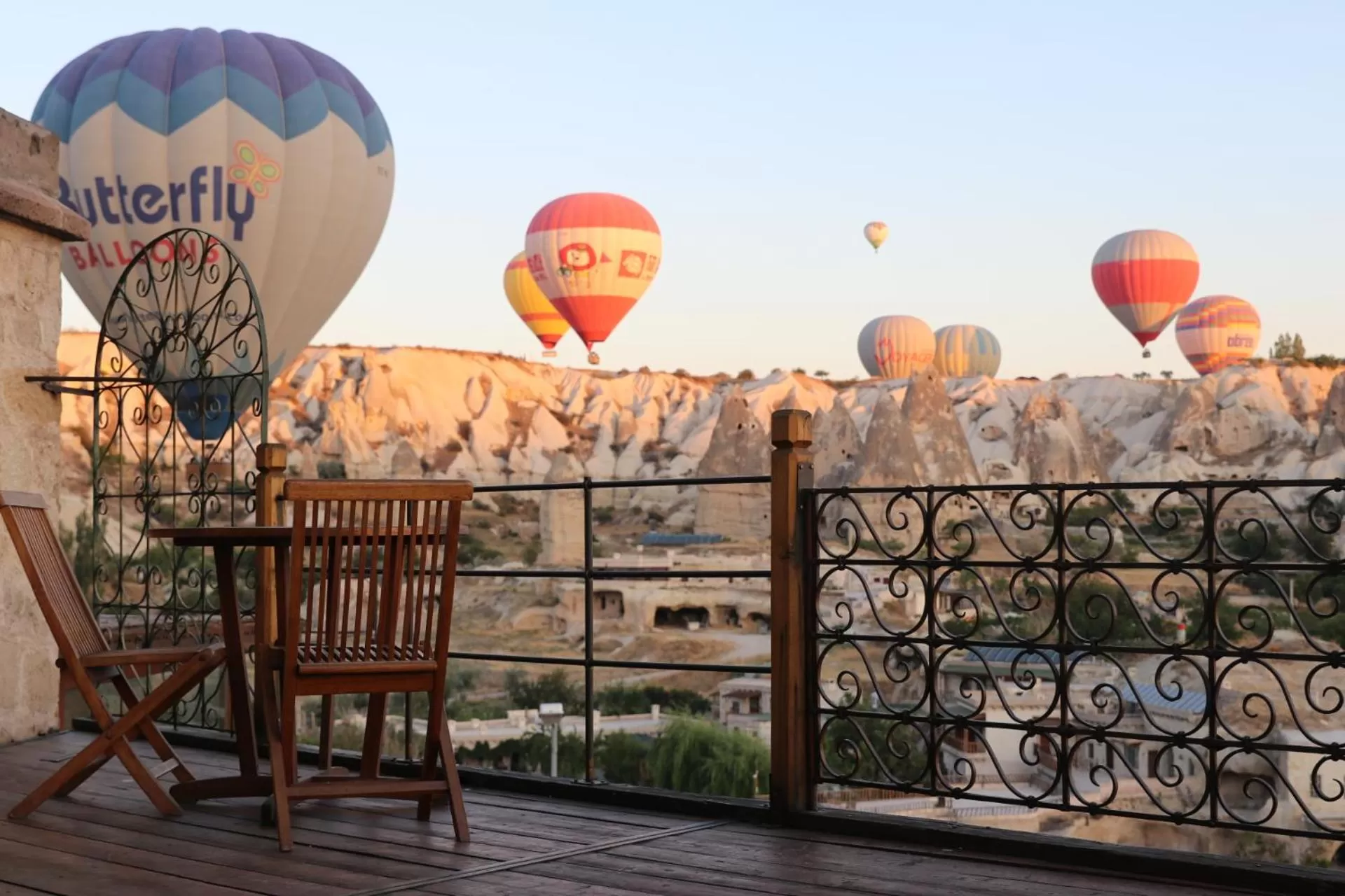 Balcony/Terrace in Kelebek Cave Hotel