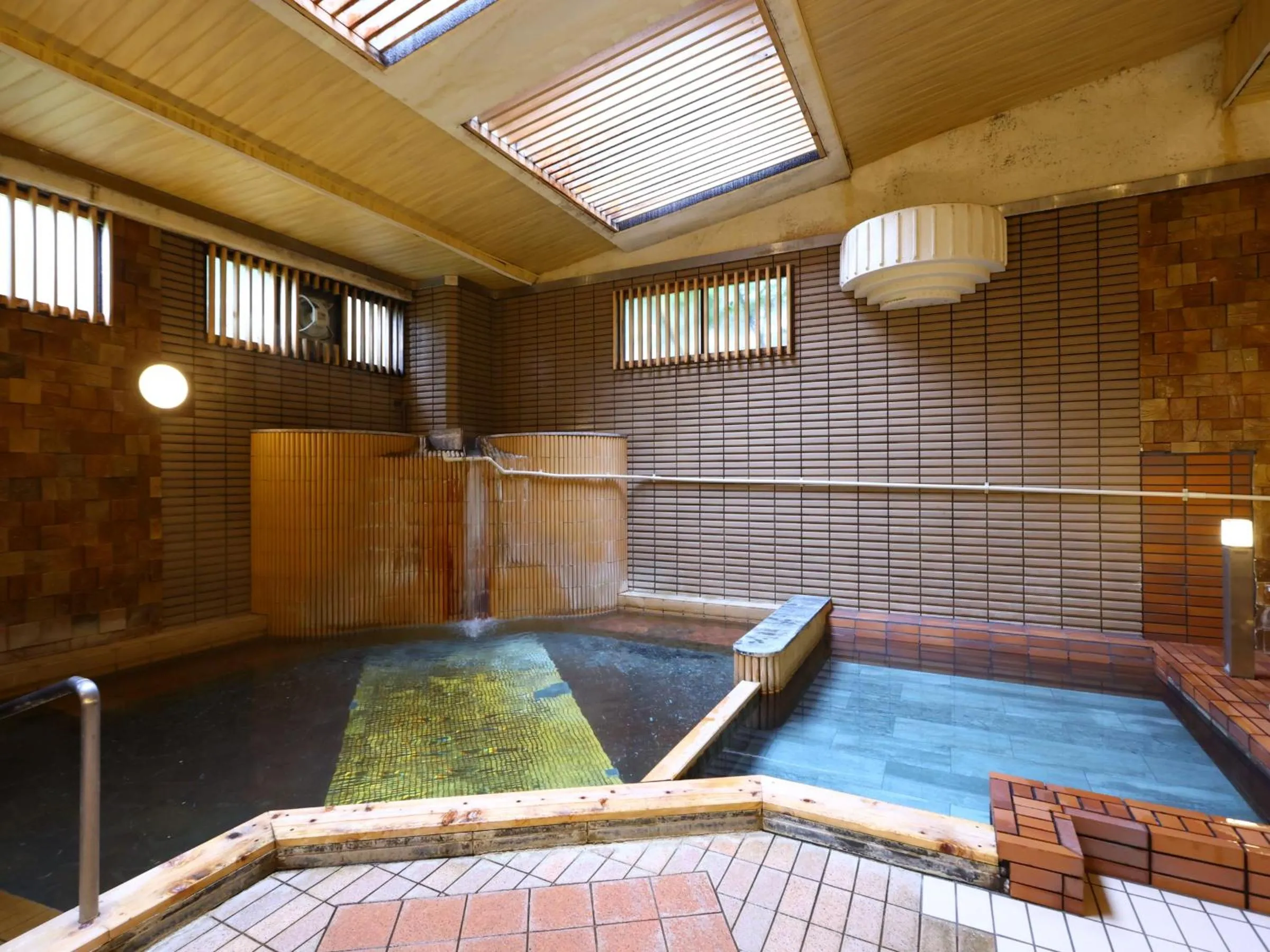 Hot Spring Bath in Hotel Yudanaka
