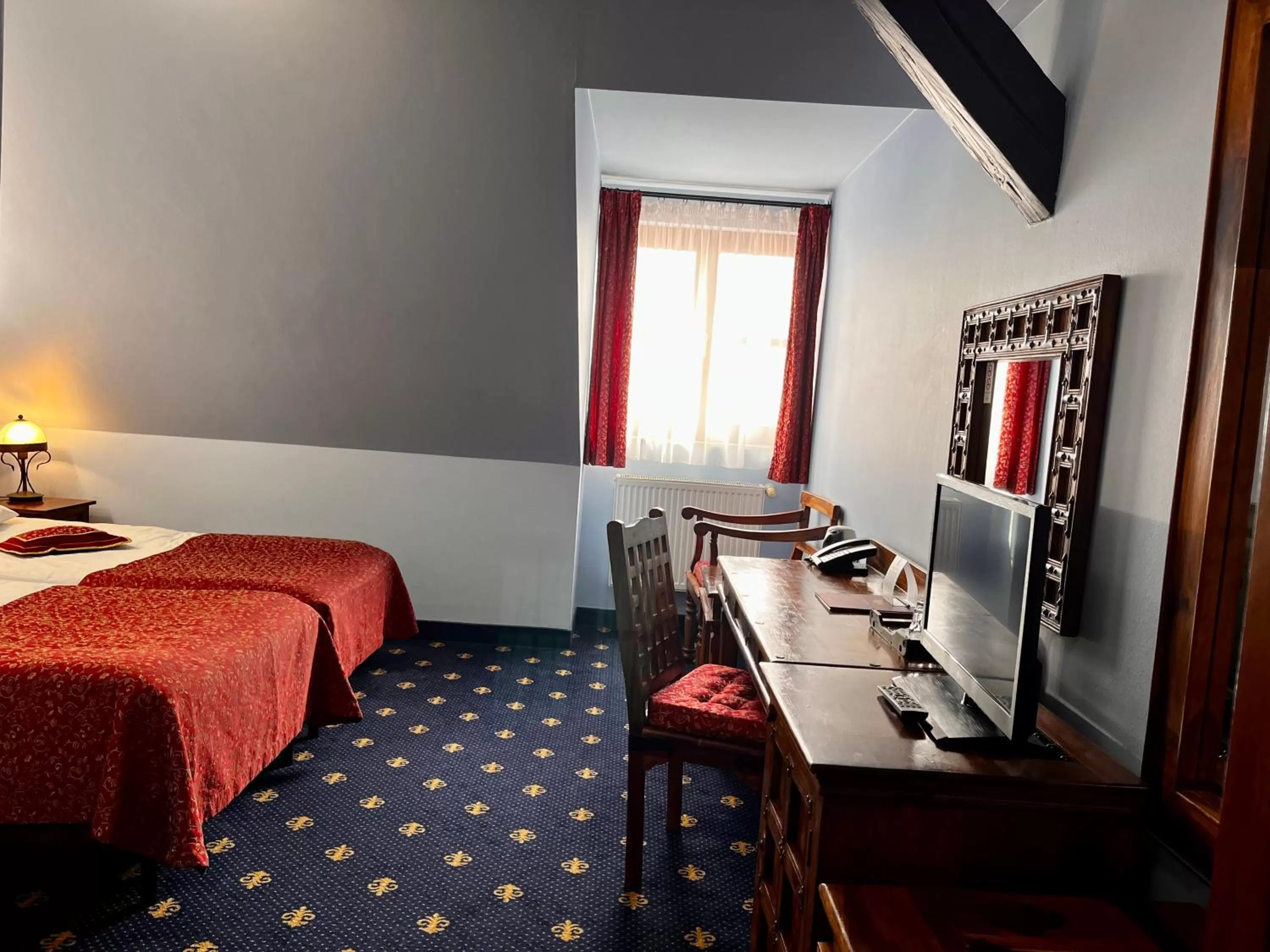 Photo of the whole room, Bed in Hotel Zamek Ryn