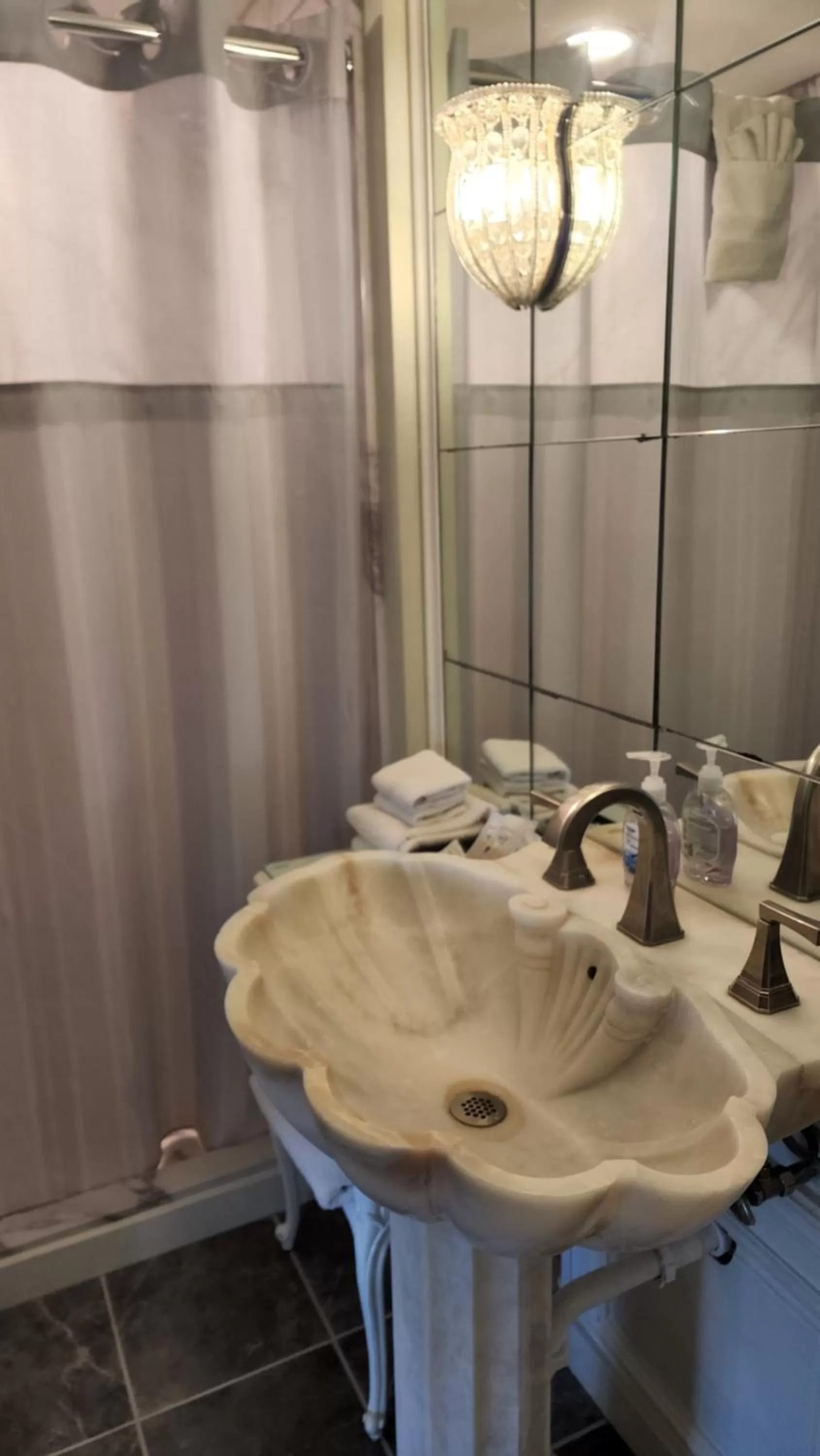 Bathroom in Lowell Inn