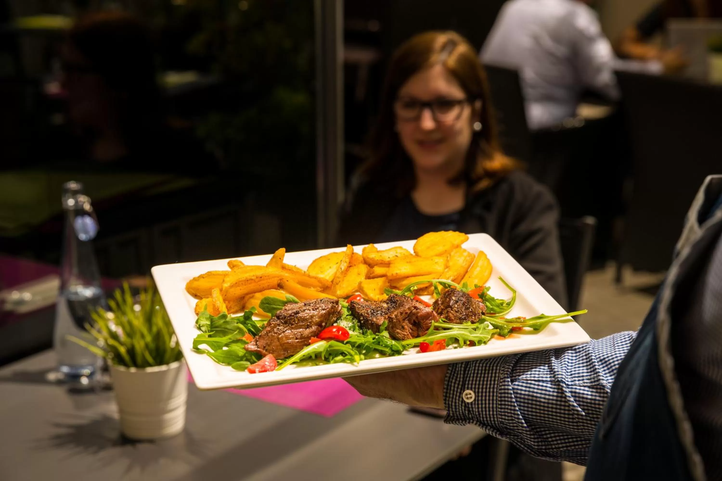 Patio in ibis Lausanne Crissier