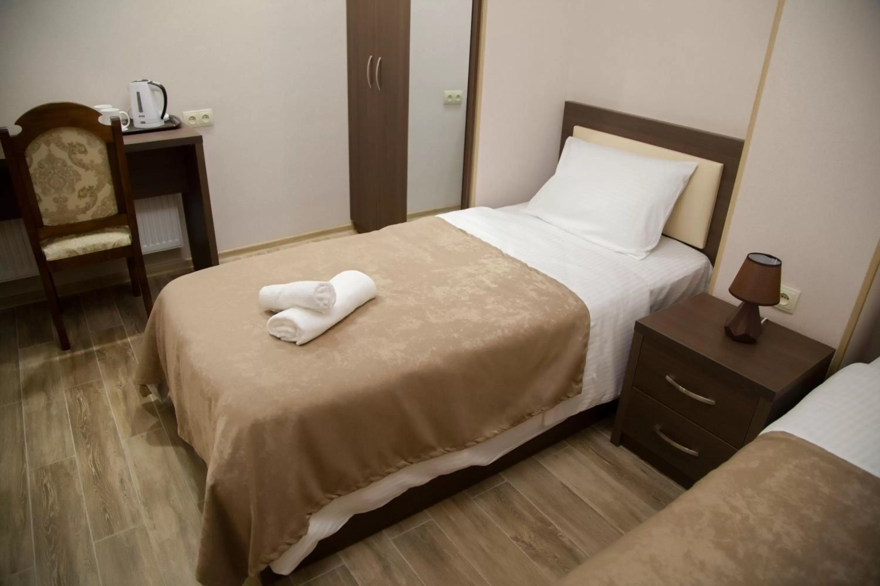 Bed in Family Hotel Triston