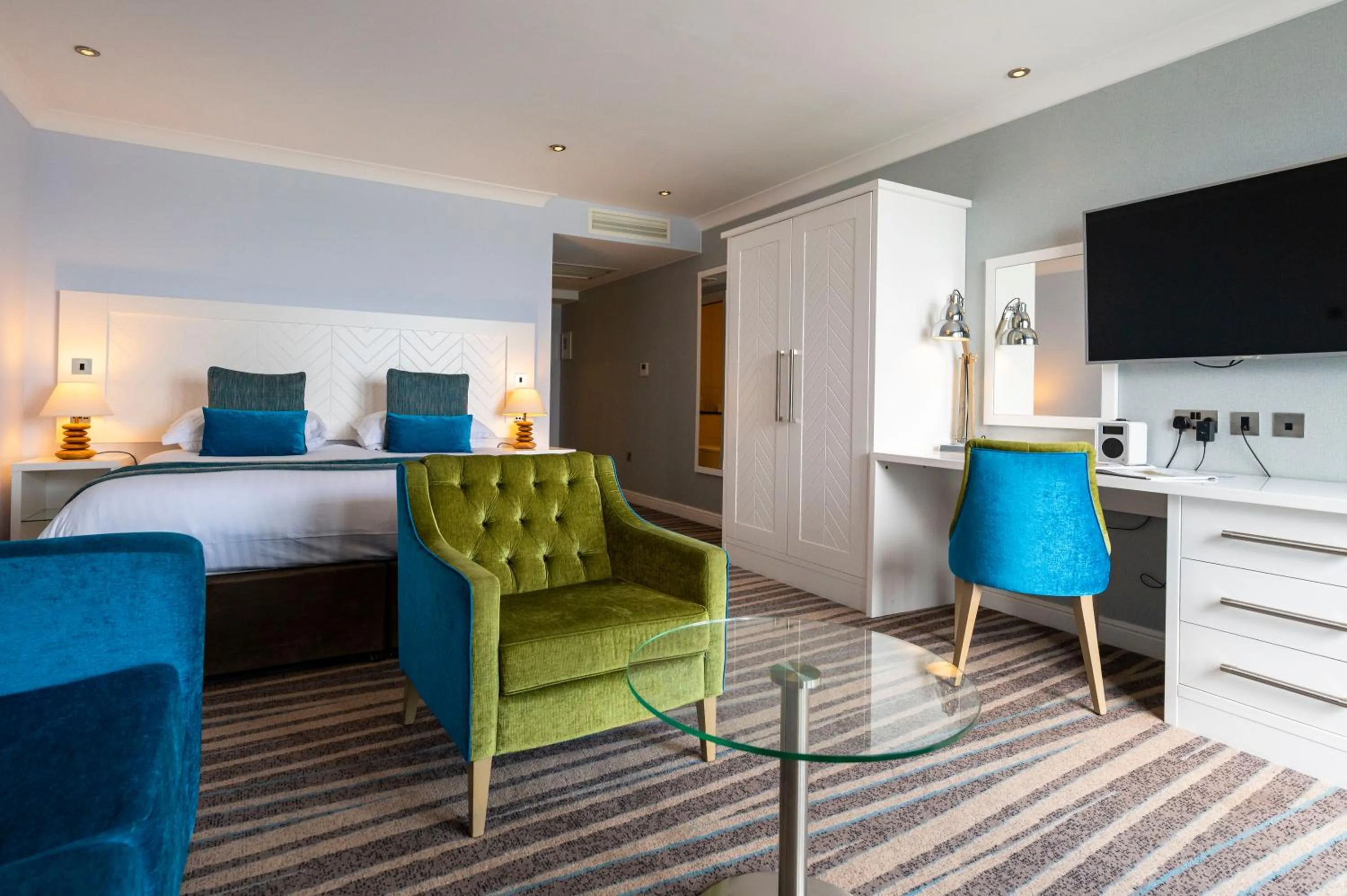 Bedroom, Bed in St George's Hotel - Llandudno