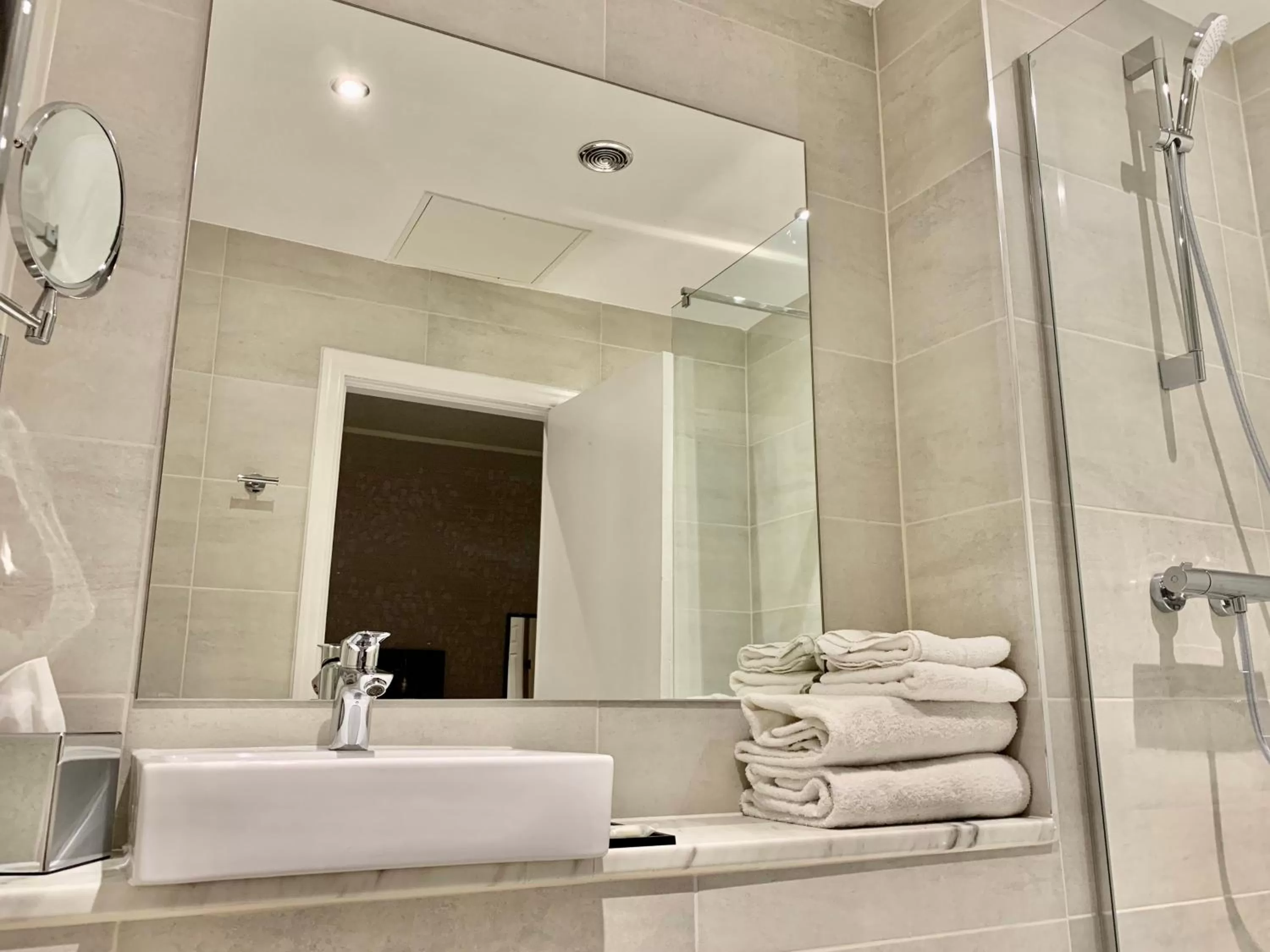 Toilet in Trafford Hall Hotel Manchester, Trademark Collection by Wyndham