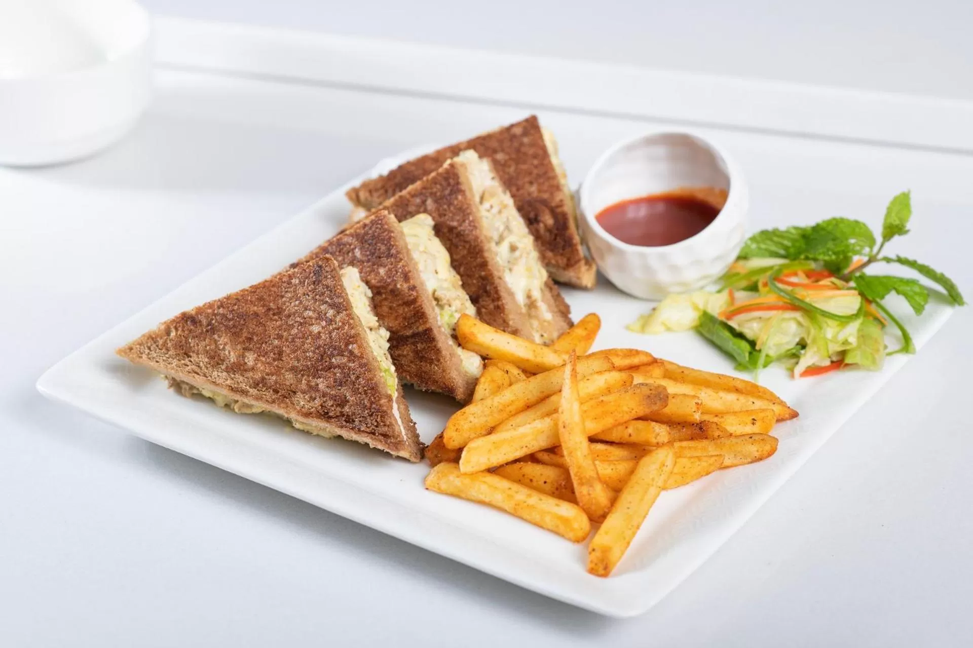 Food close-up in NX HOTEL