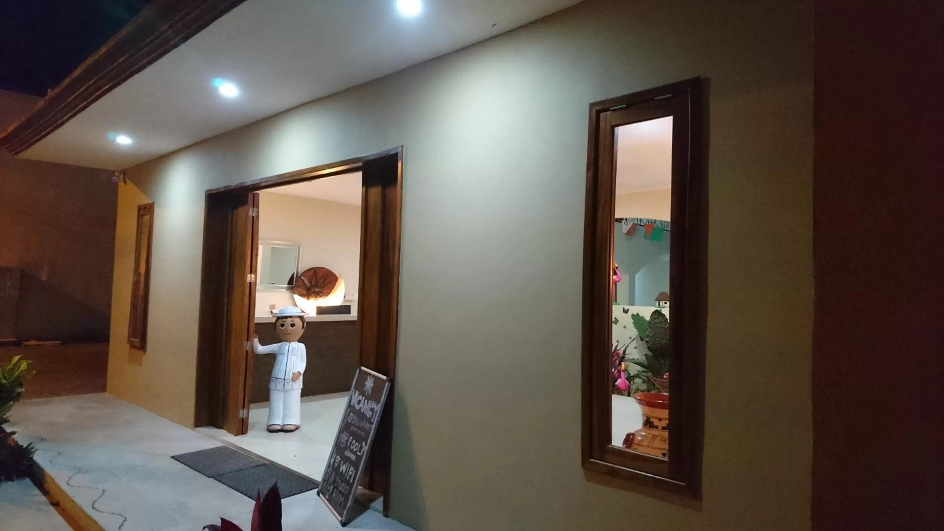 Property building, Bed in Casa Xanath