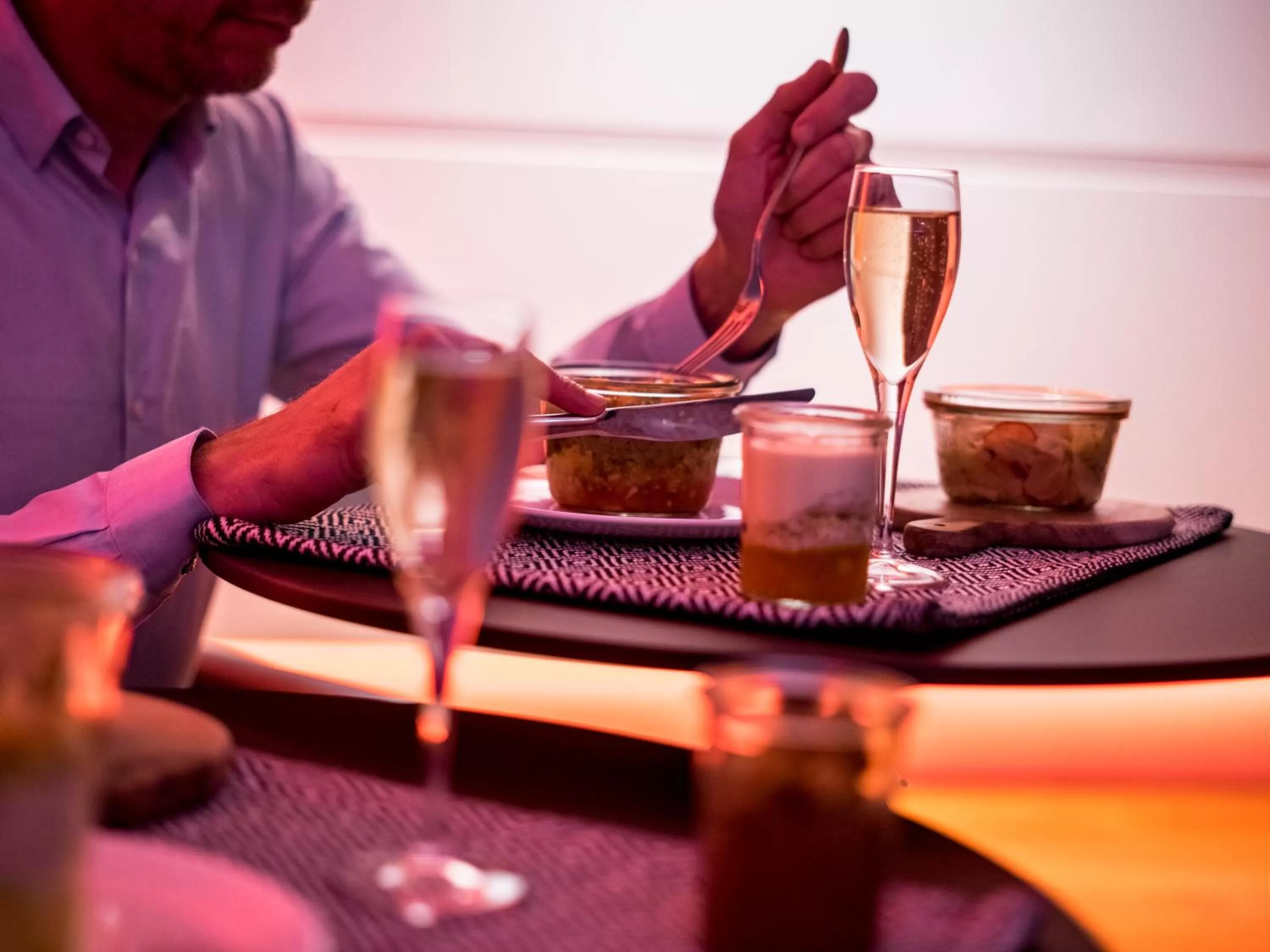 Food and drinks in MiHotel Vieux Lyon