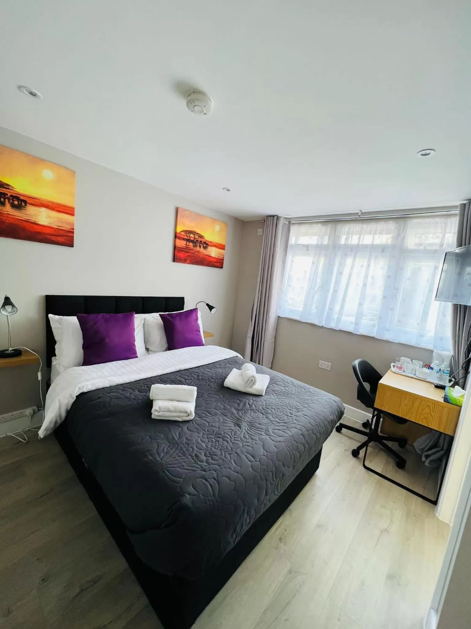 Bed in Indigo Suites