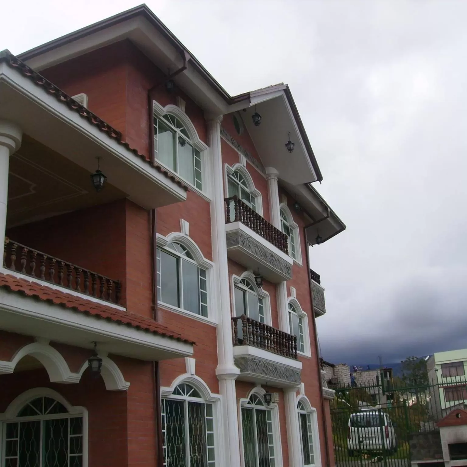 Facade/entrance, Property Building in Hostal Mirador de Otavalo