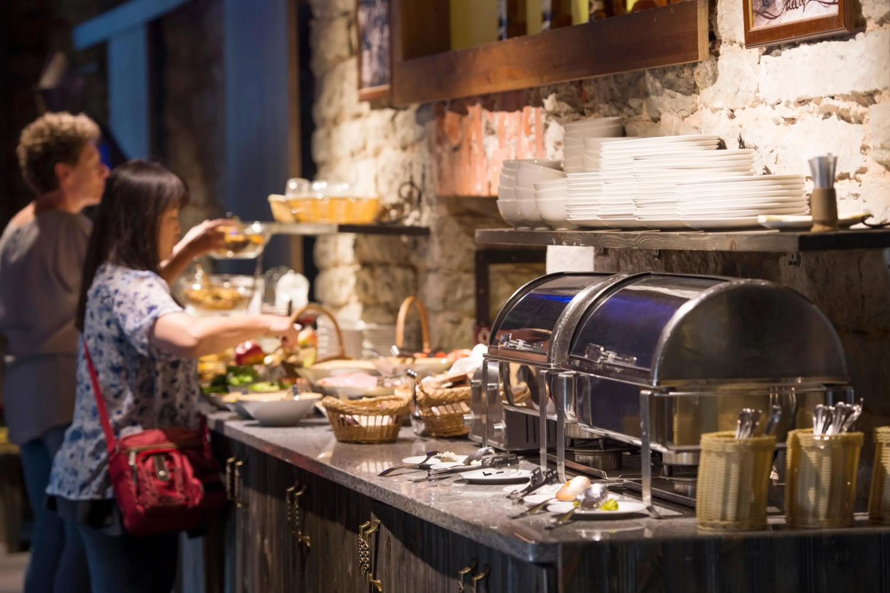 Buffet breakfast in Hotel St. Barbara