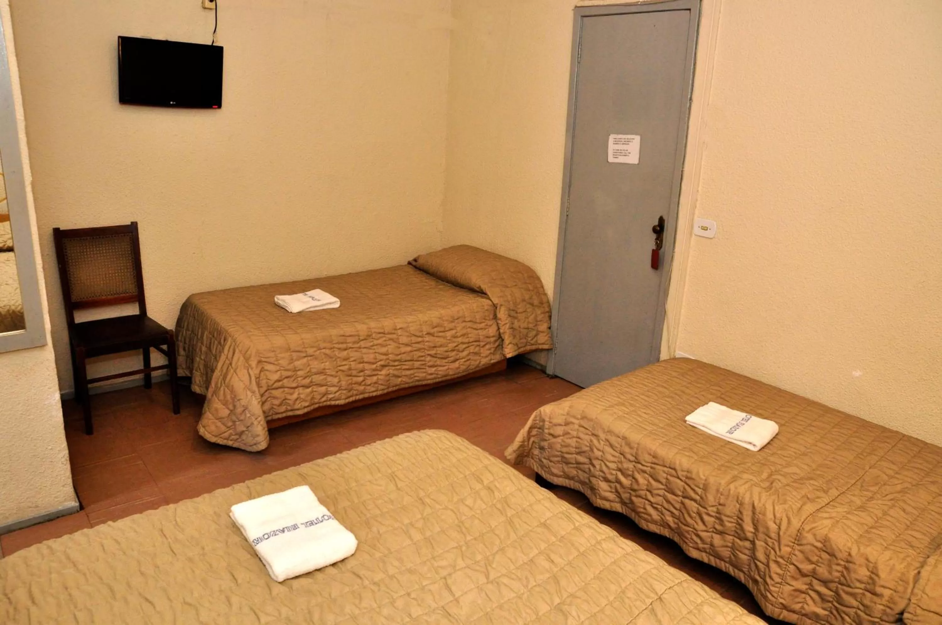 Bedroom, Bed in Hotel Plaza Riazor