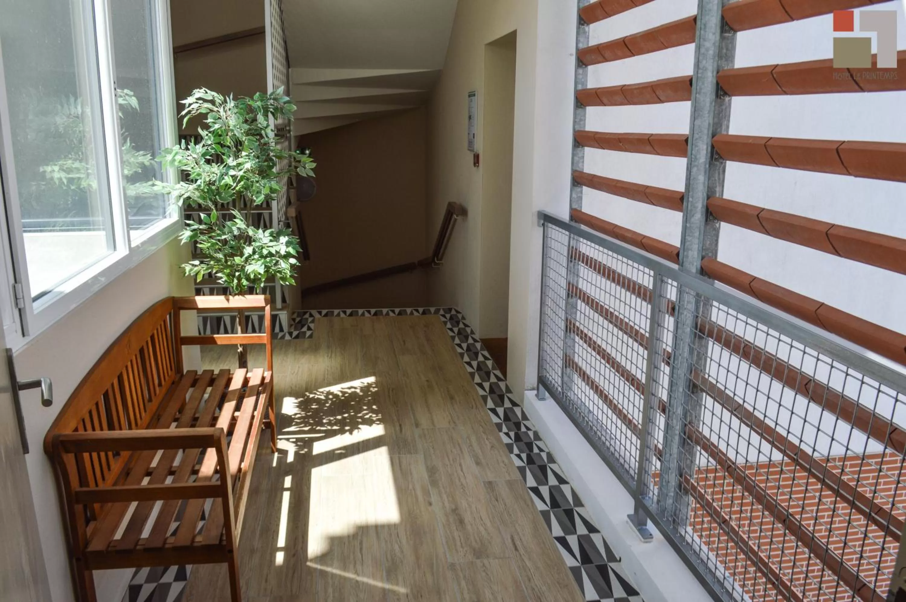 Decorative detail in Hôtel Le Printemps