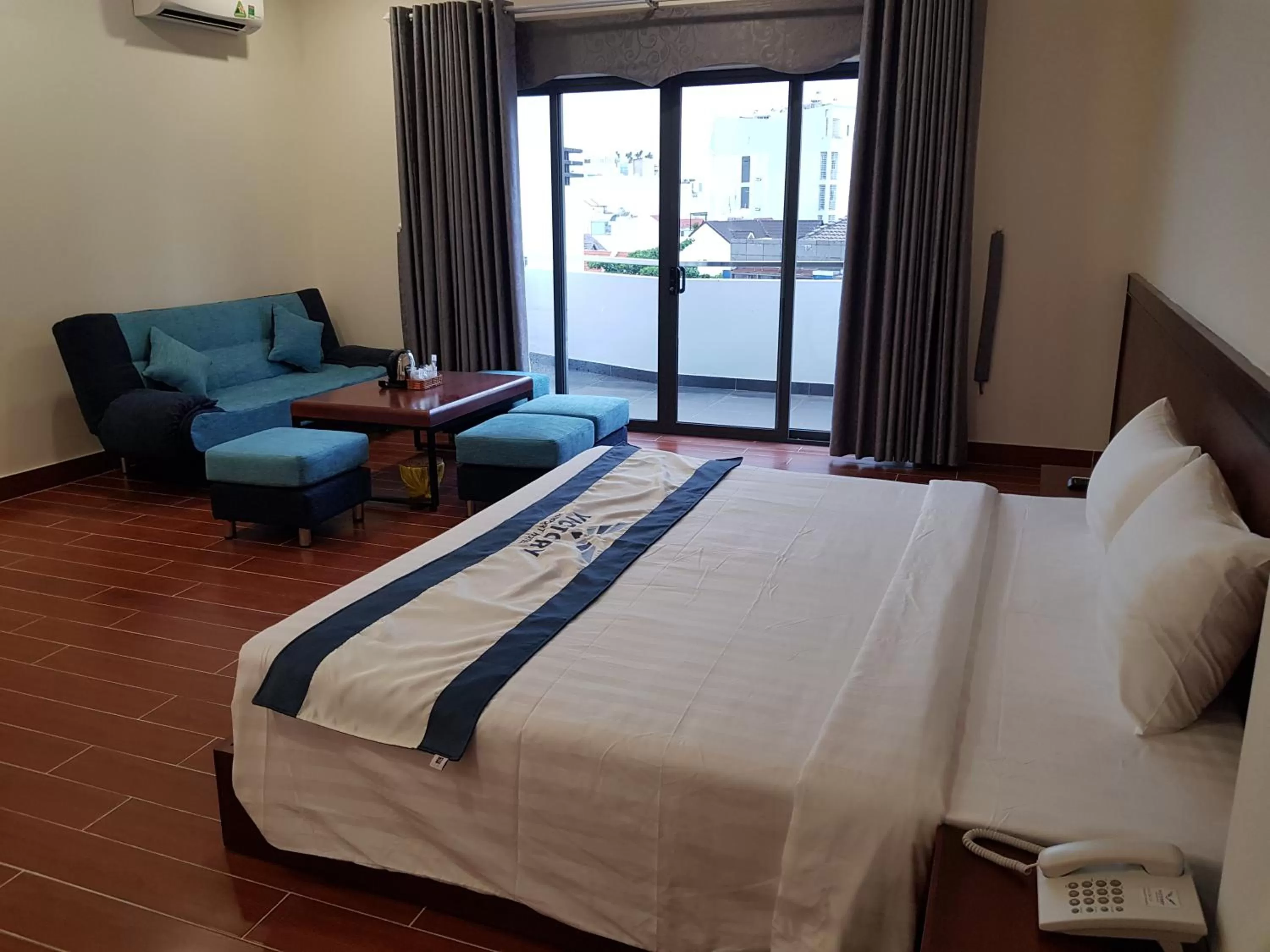 Photo of the whole room, Bed in Victory Airport Hotel