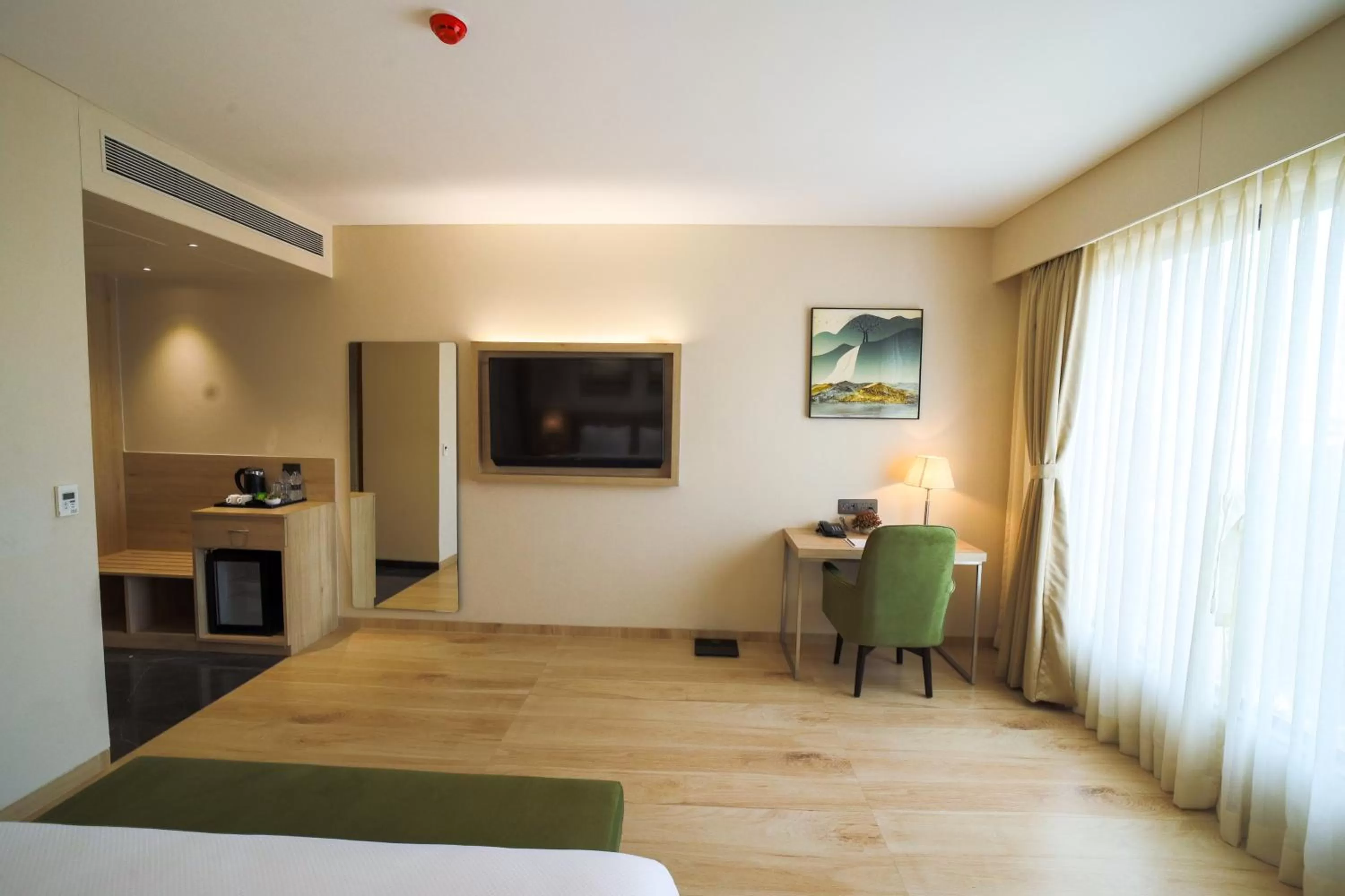 Living room, TV/Entertainment Center in The Monarch at Chakan MIDC, Pune