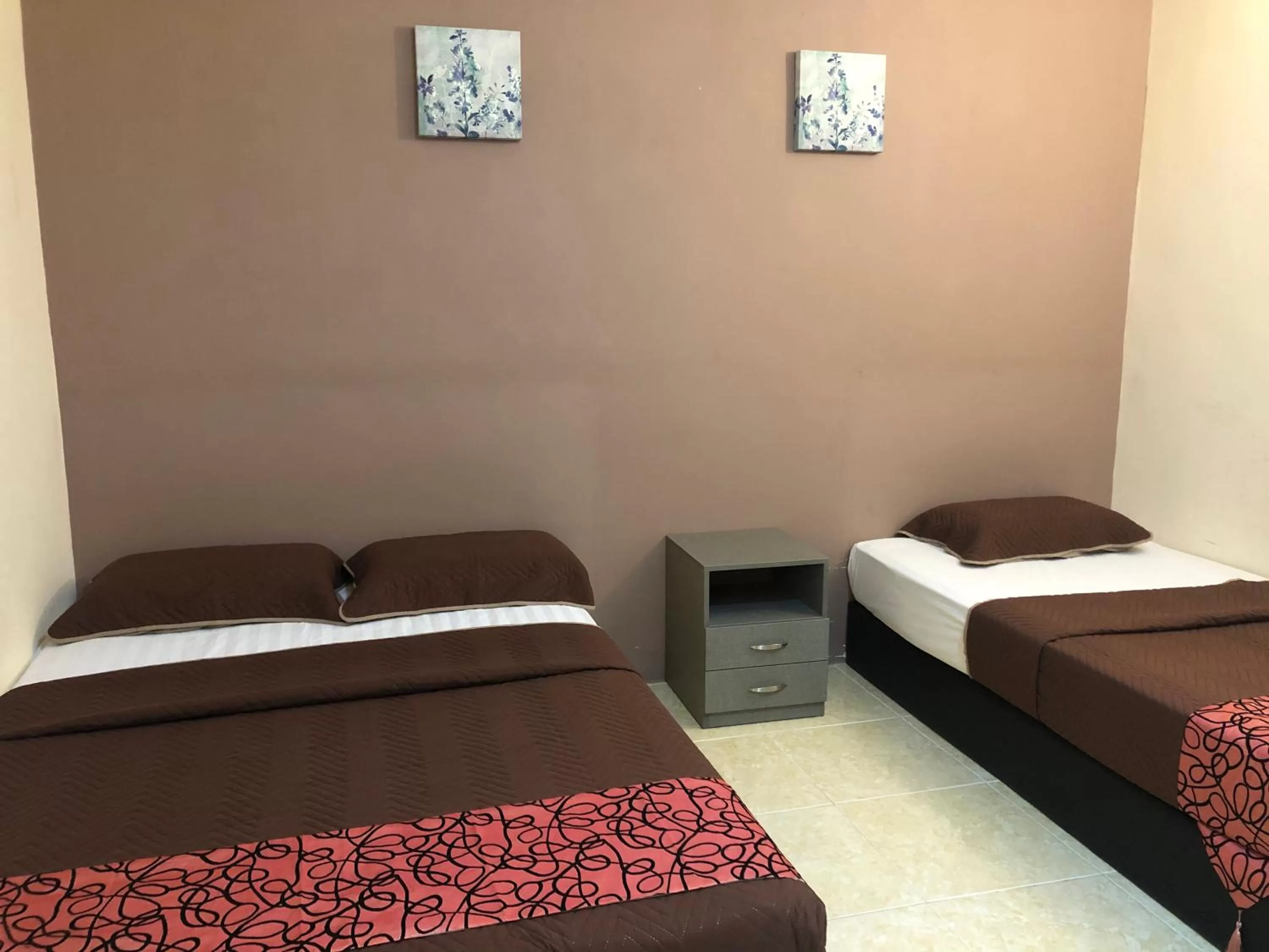 Bed in Chuu Pun Village Resort