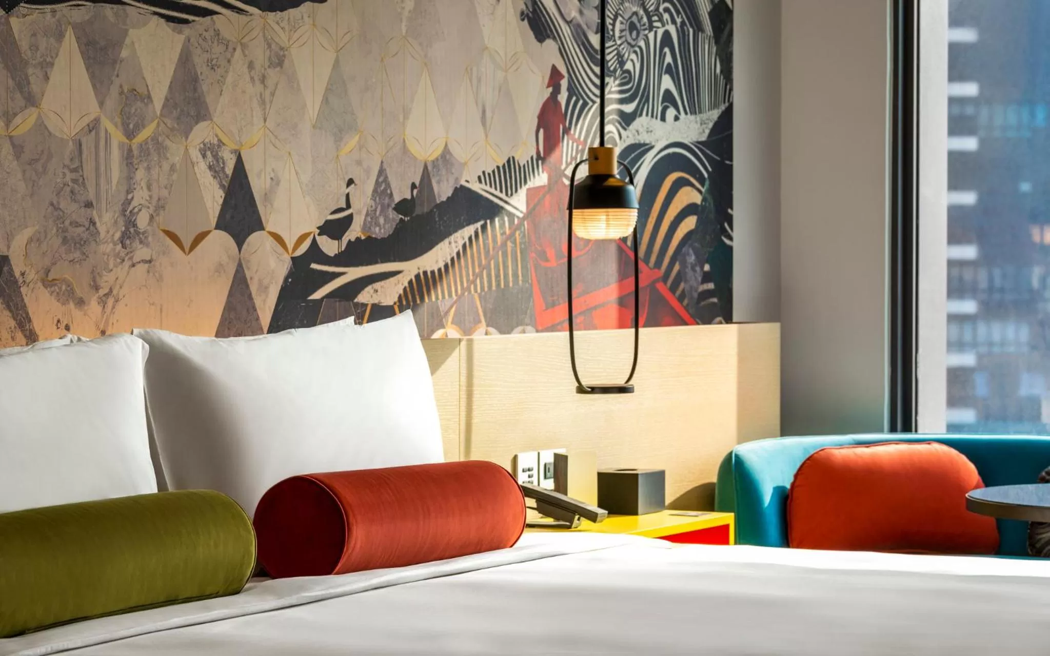 Photo of the whole room, Bed in Hotel Indigo Taipei North by IHG