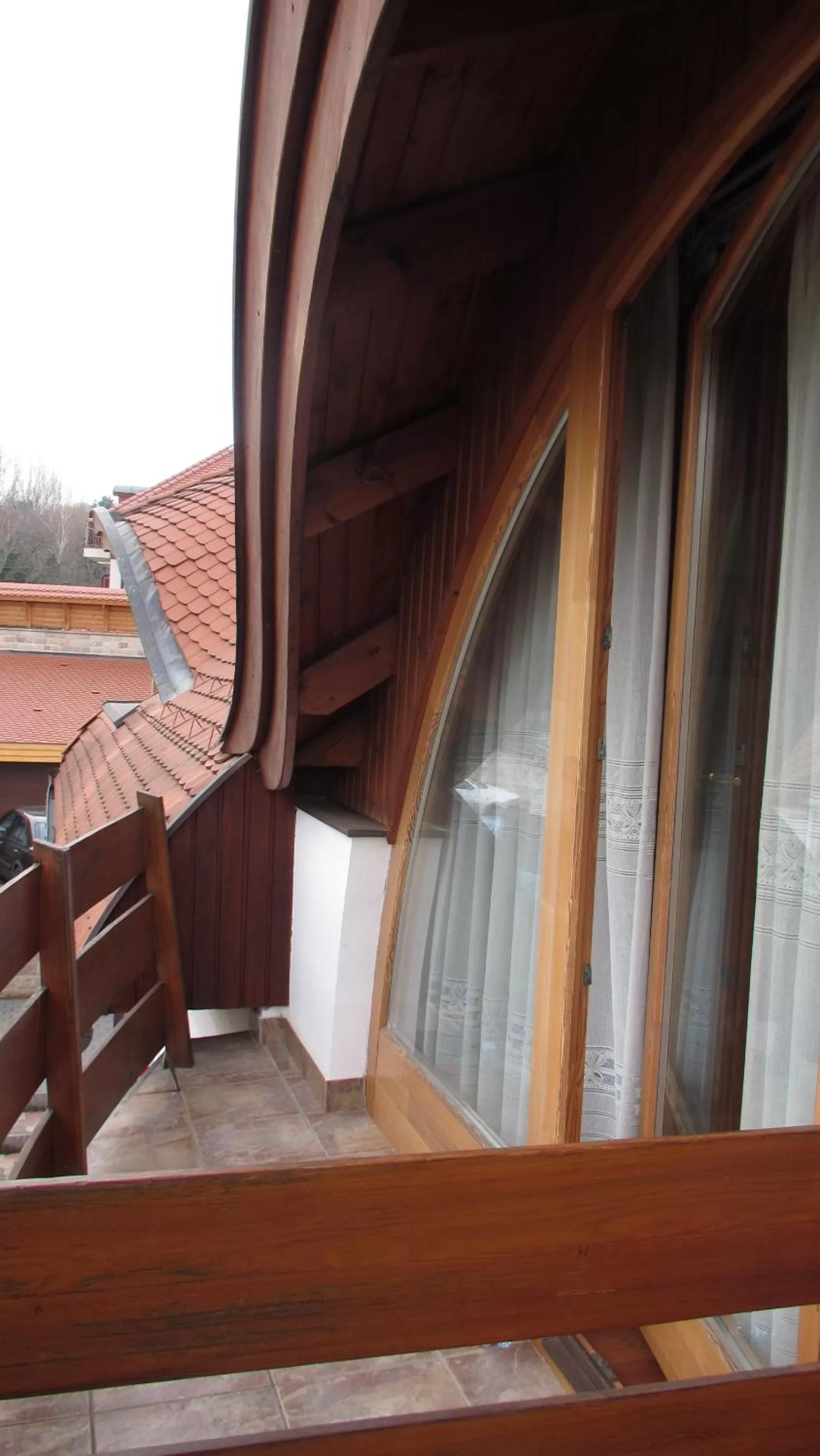 Balcony/Terrace in Kulacs Csarda Panzio
