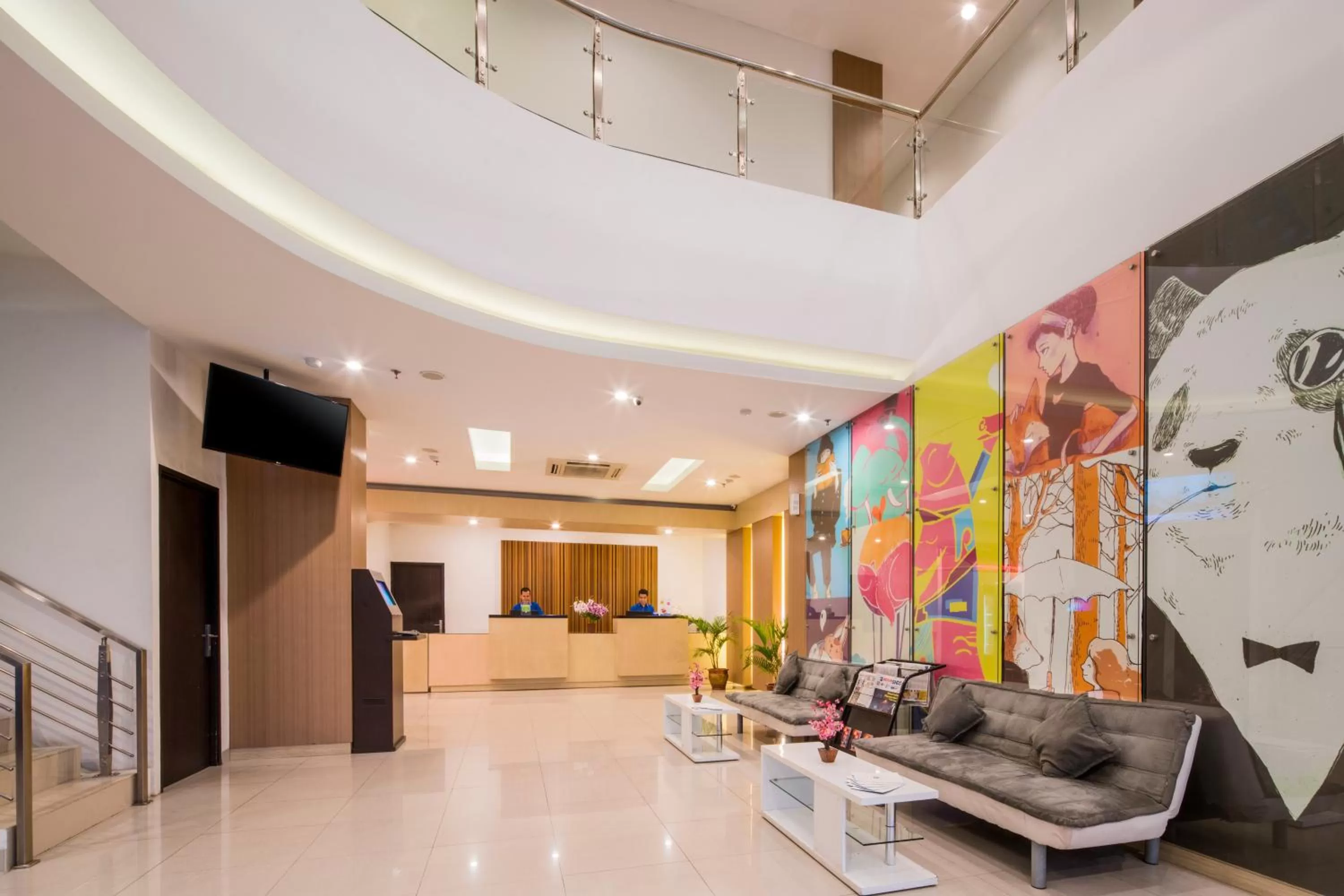 Lobby or reception, Lobby/Reception in Hotel 88 Grogol Jakarta By WH