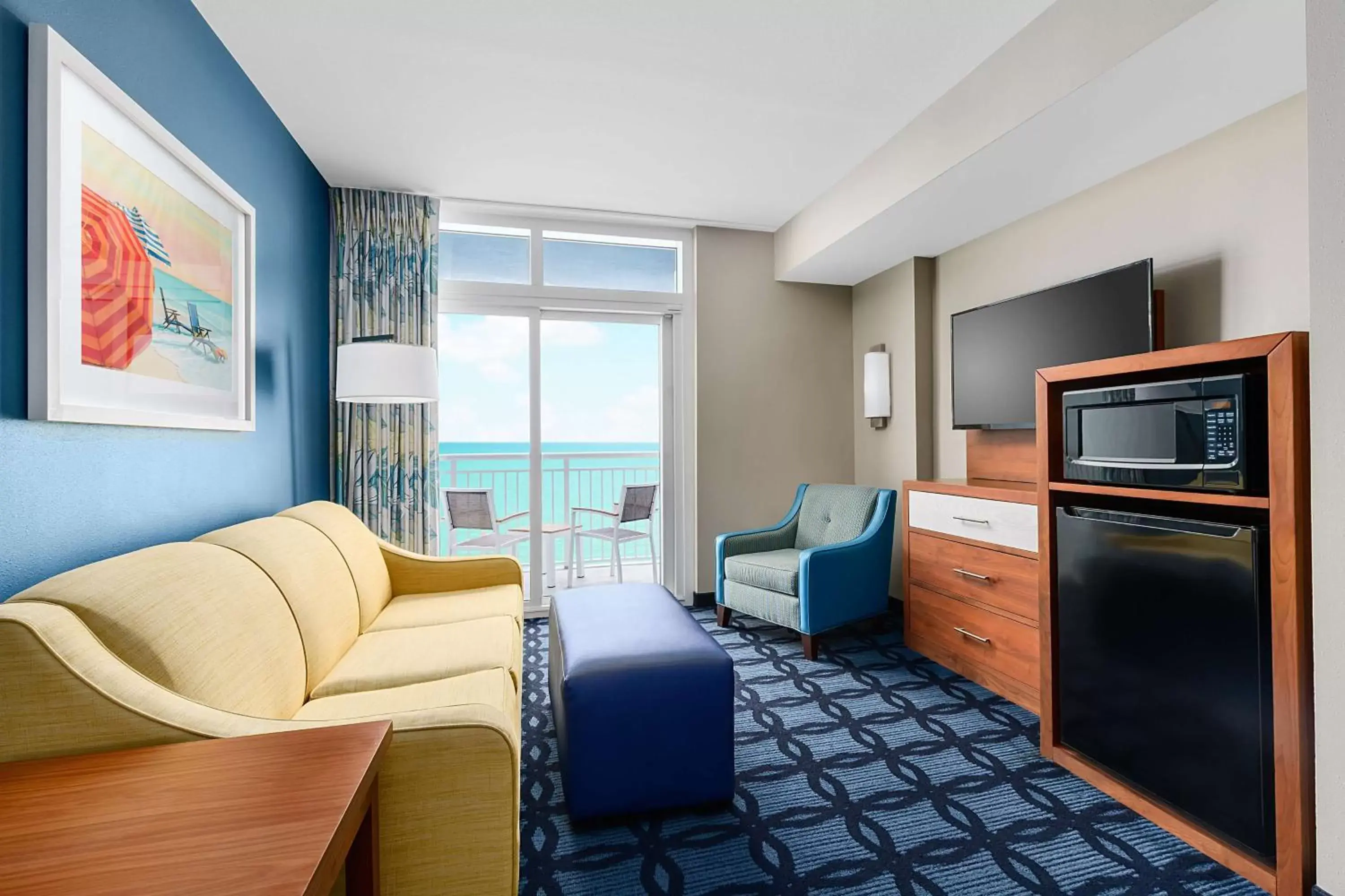 Queen Room with Two Queen Beds and Roll-In Shower in Homewood Suites by Hilton Myrtle Beach Oceanfront Queen Room with Two Queen Beds and Roll-In Shower in Homewood Suites by Hilton Myrtle Beach Oceanfront