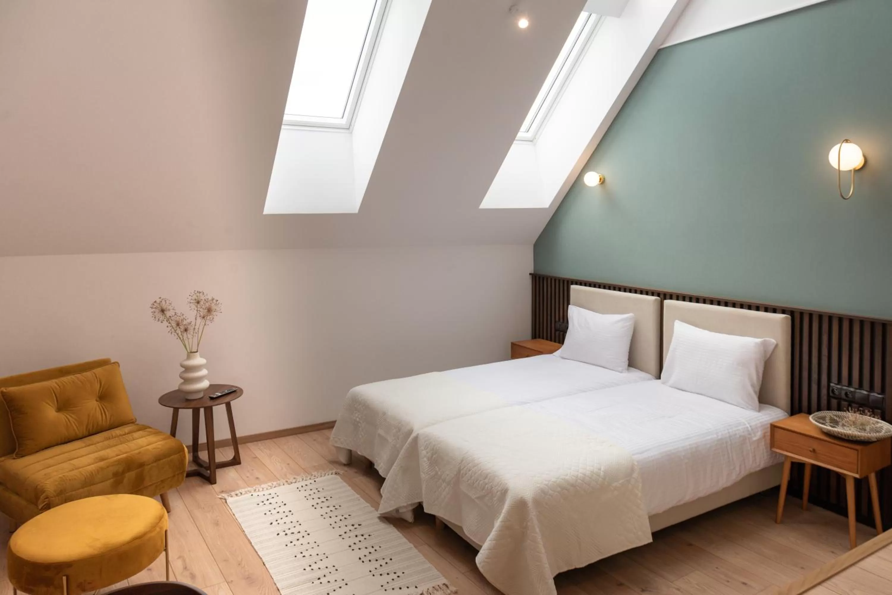 Bedroom, Bed in Monciak55 Sopot Apartments