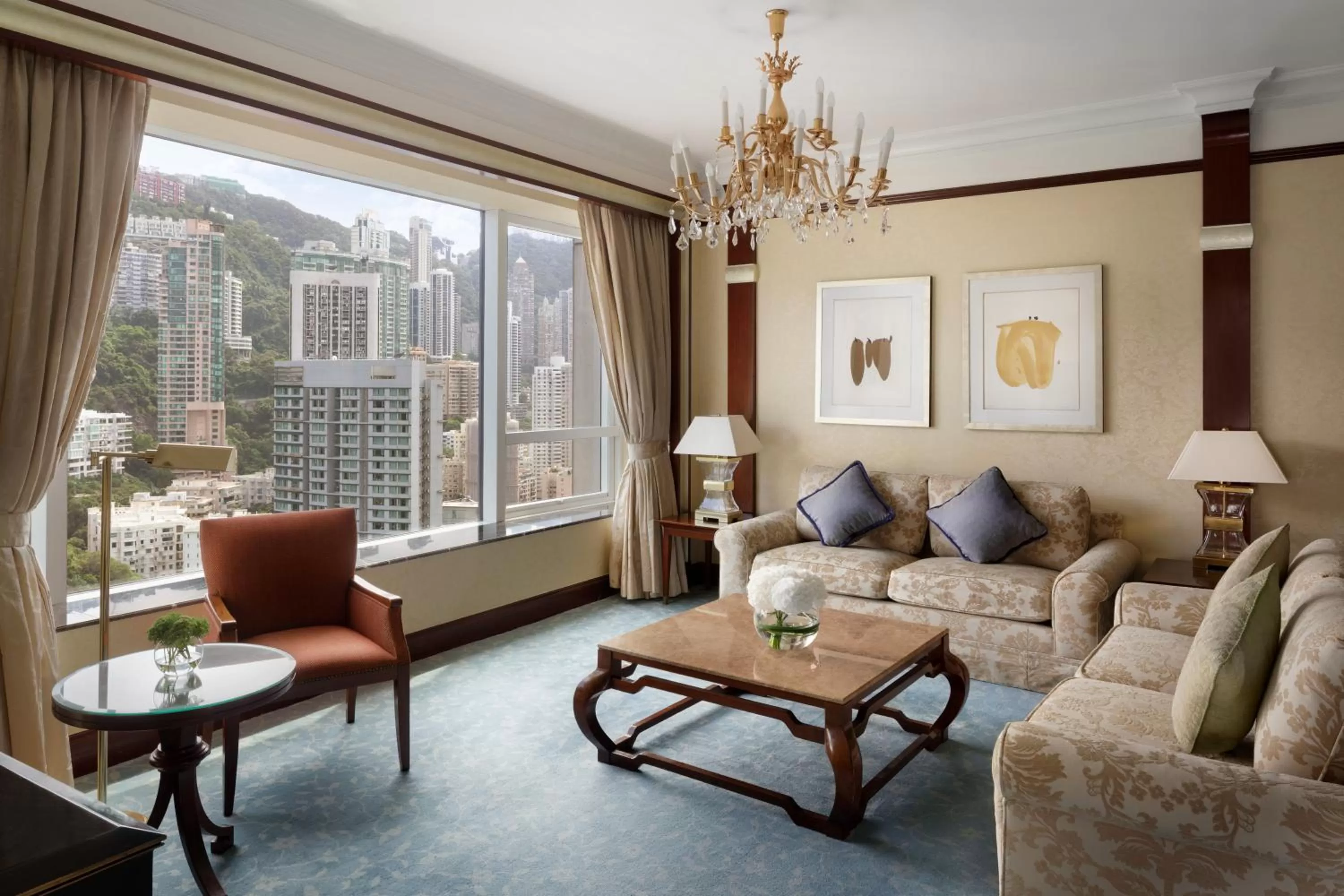 View (from property/room) in Island Shangri-La, Hong Kong