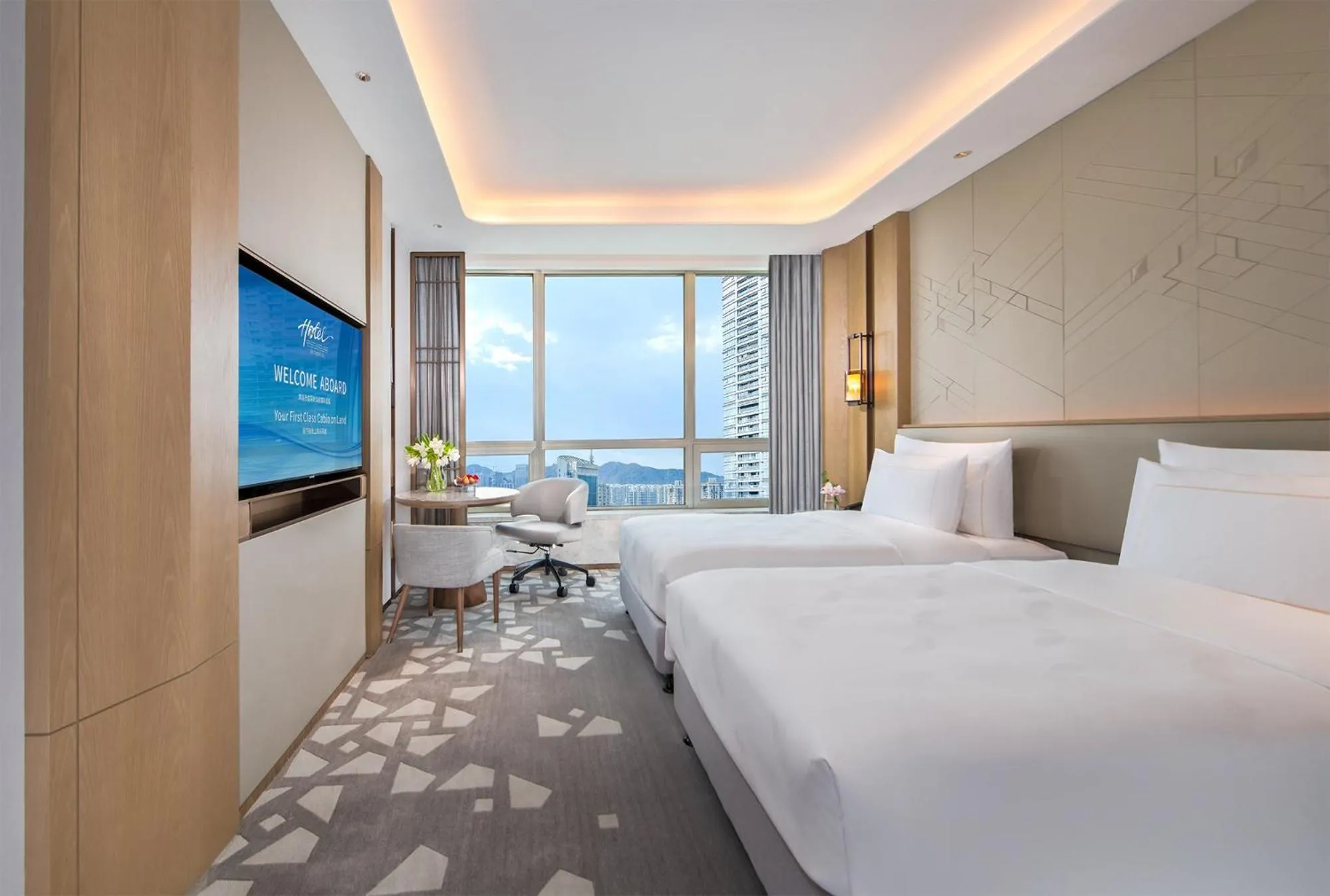 Photo of the whole room, Bed in Shenzhenair International Hotel