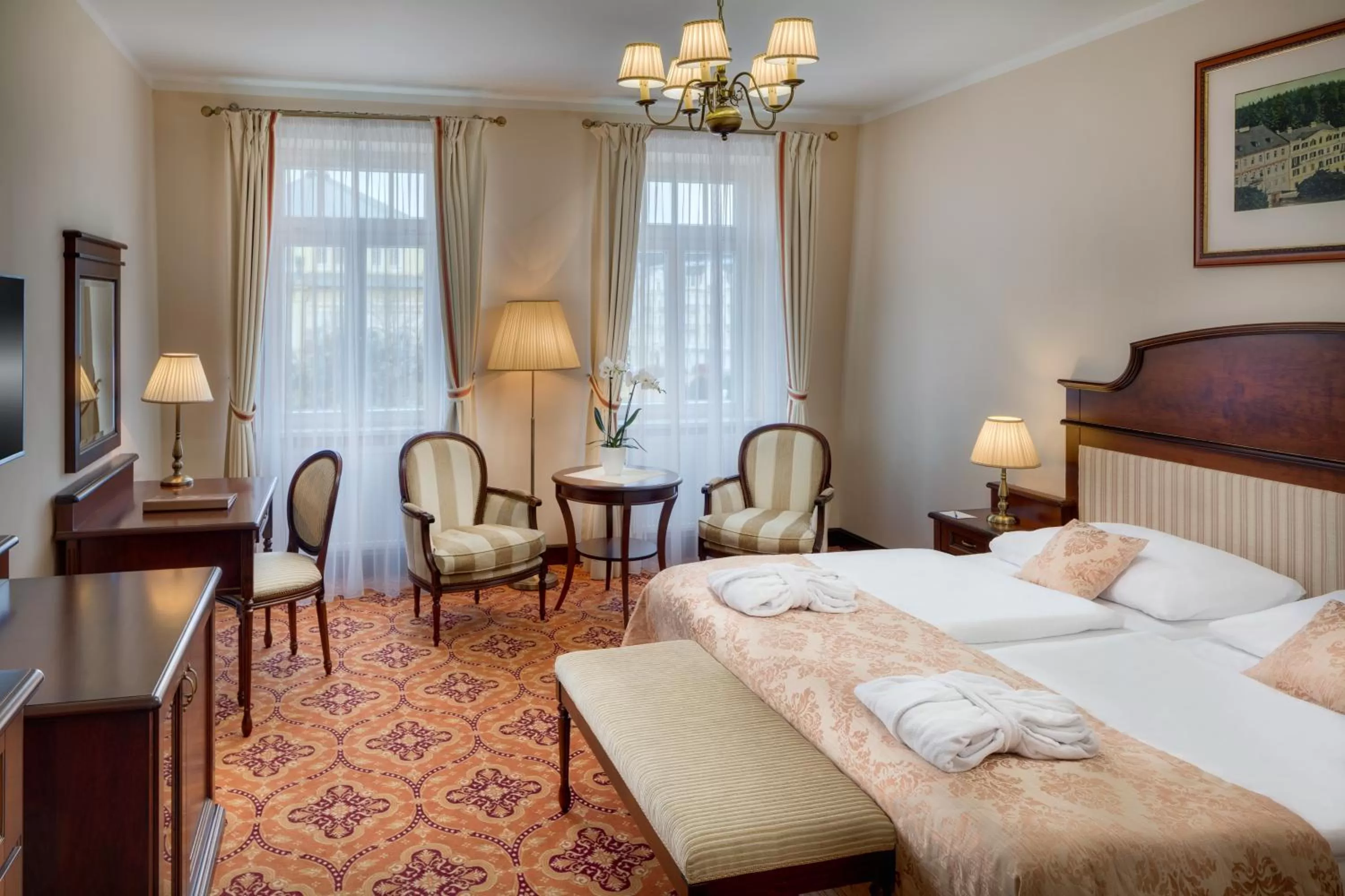 Bed in Ensana Hvězda - Imperiál - Neapol