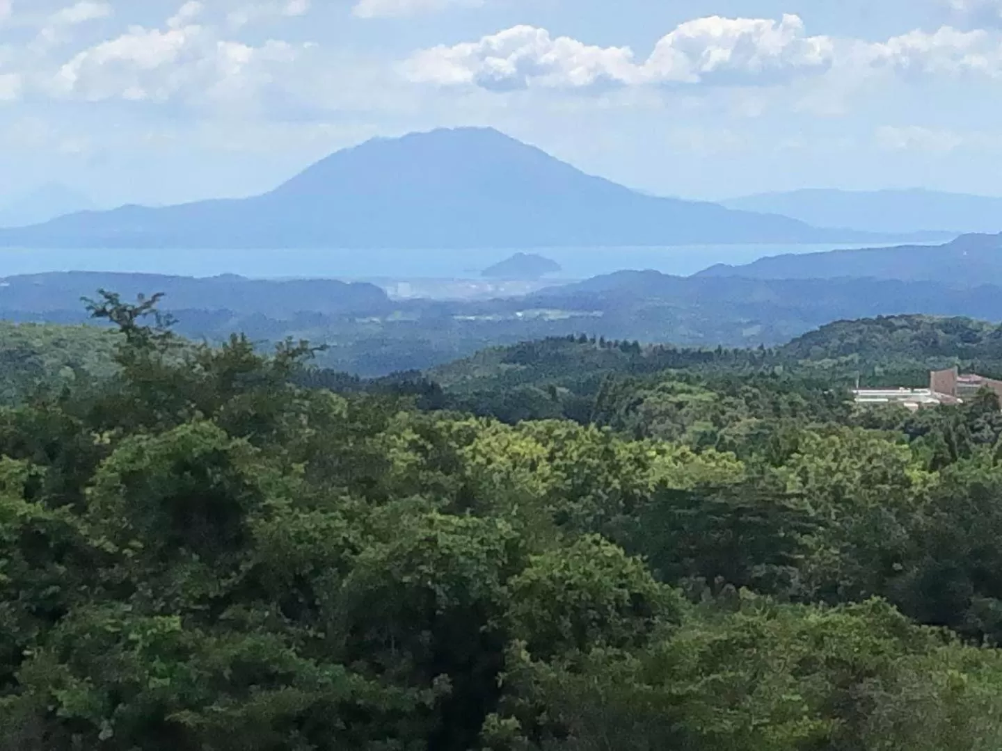 Mountain View in Hoshi no Sato