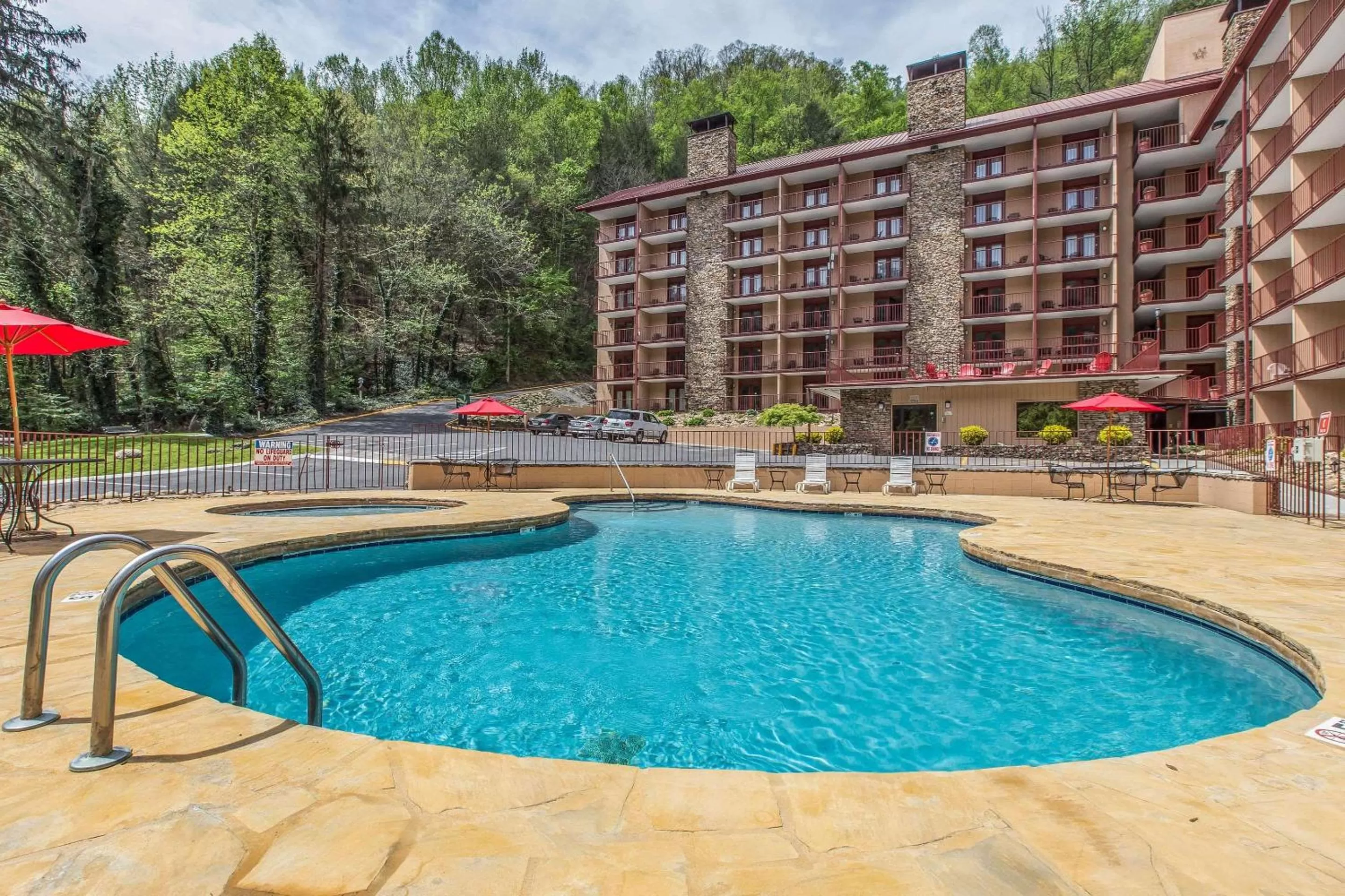On site in Quality Inn & Suites Gatlinburg North