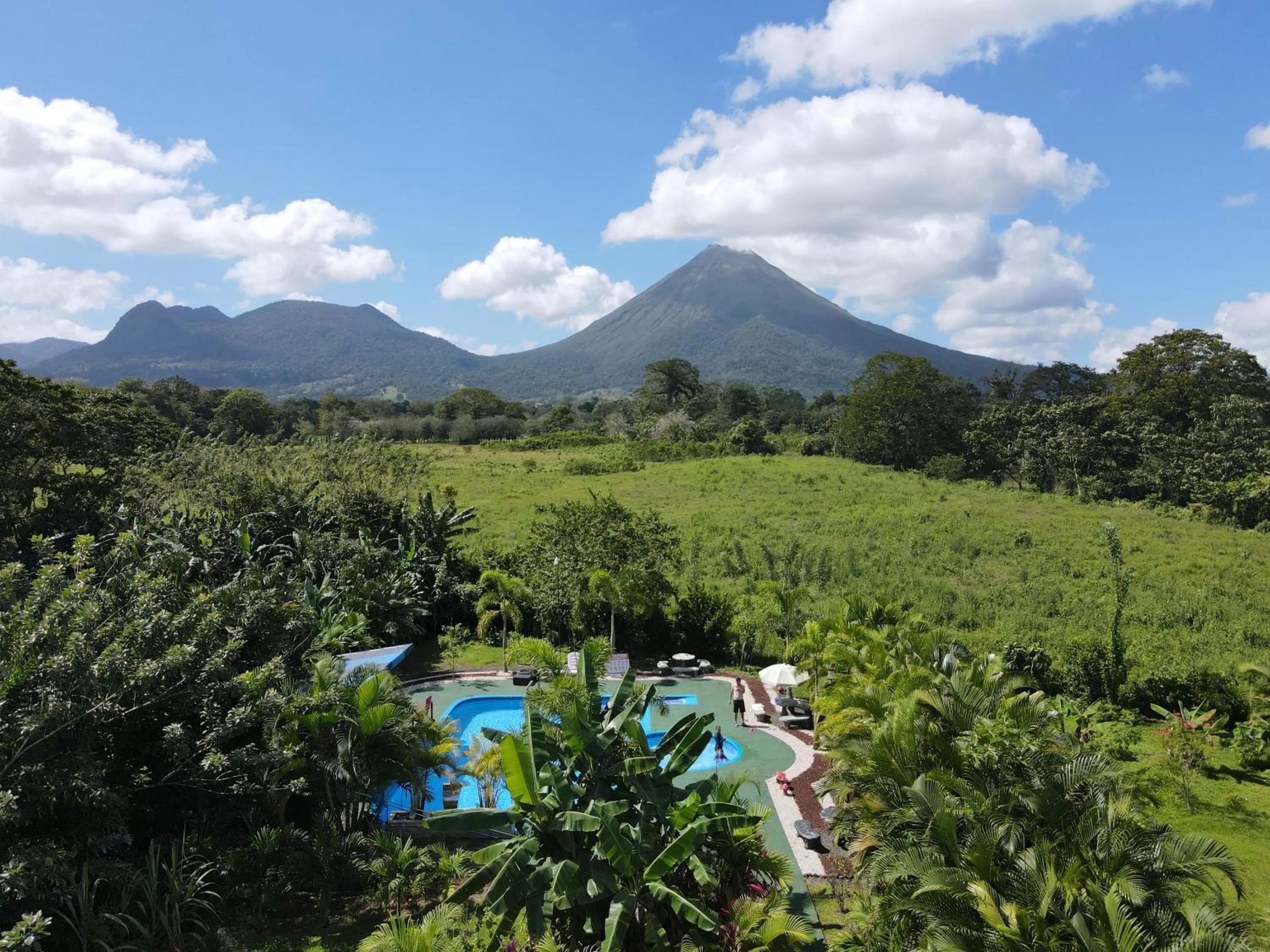 Bird's eye view in Campos Arenal Hotel