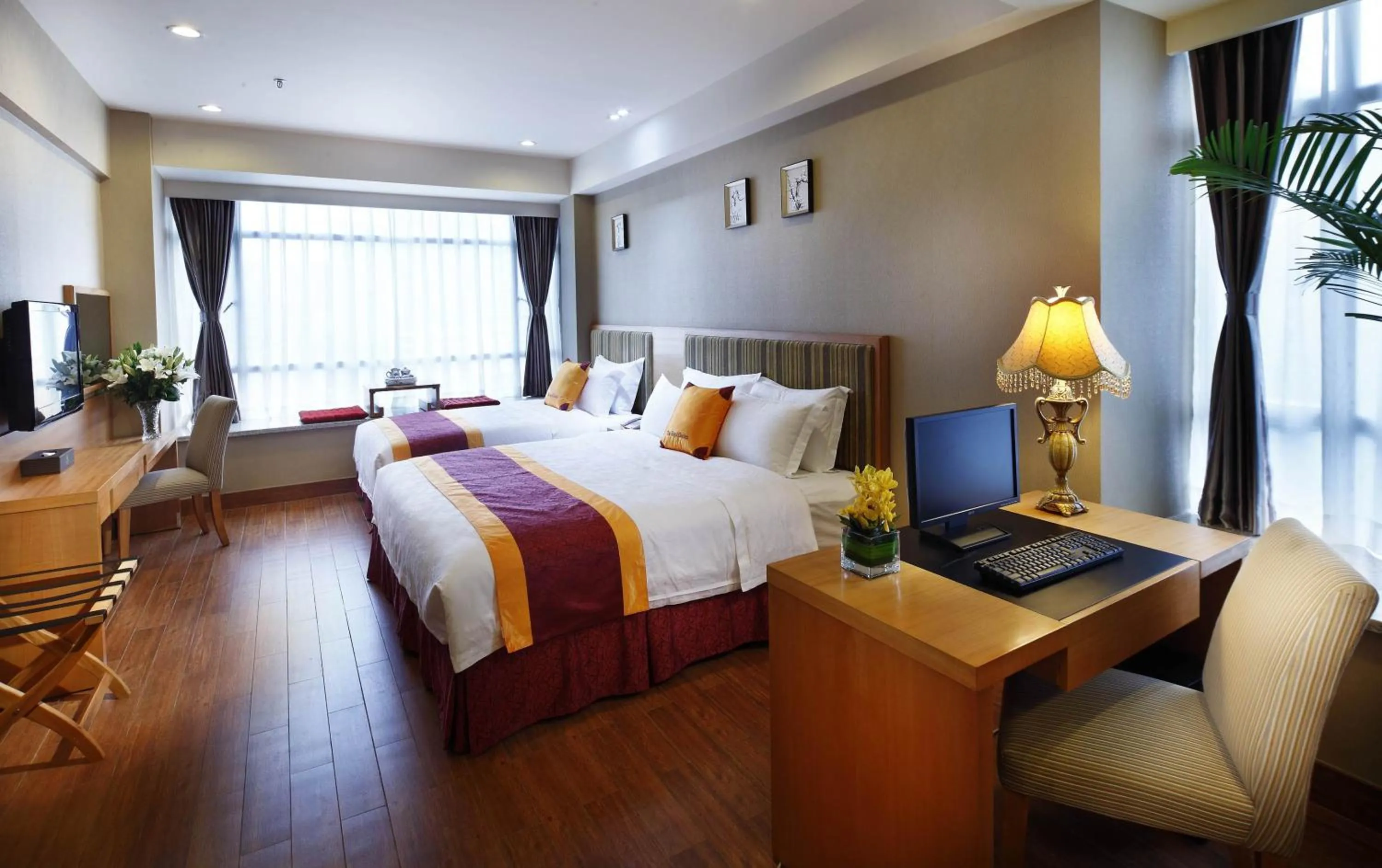 Decorative detail in Guangzhou The Royal Garden Hotel