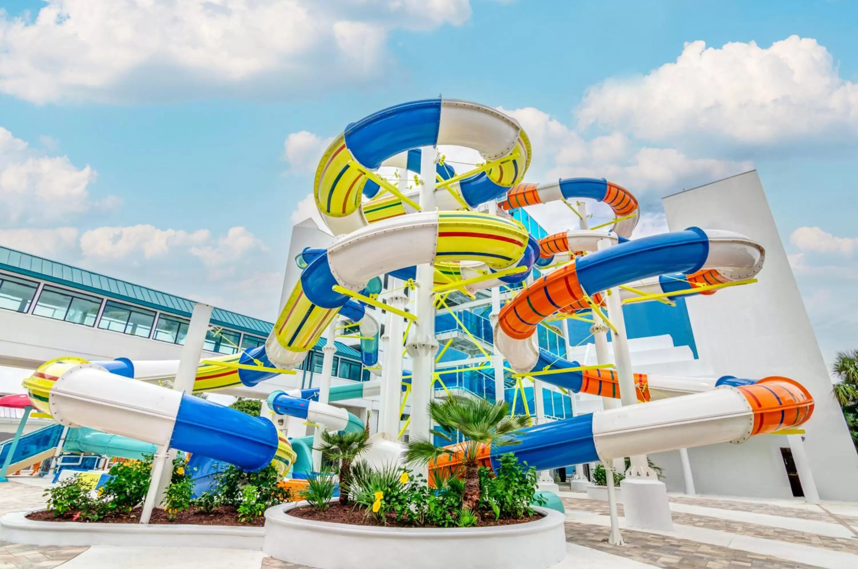 Aqua park in Ocean Escape Condos