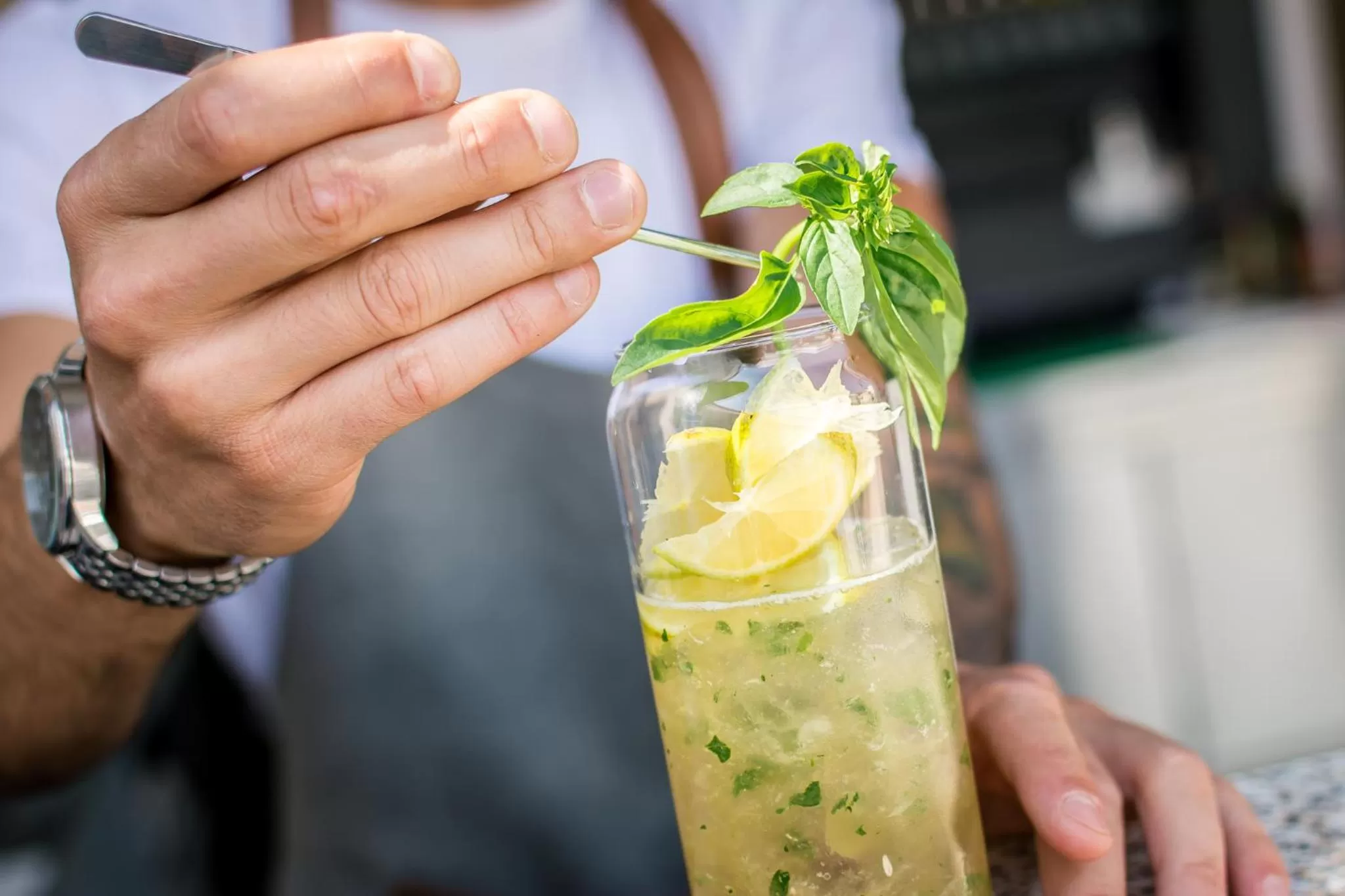 Alcoholic drinks in Casa das Muralhas