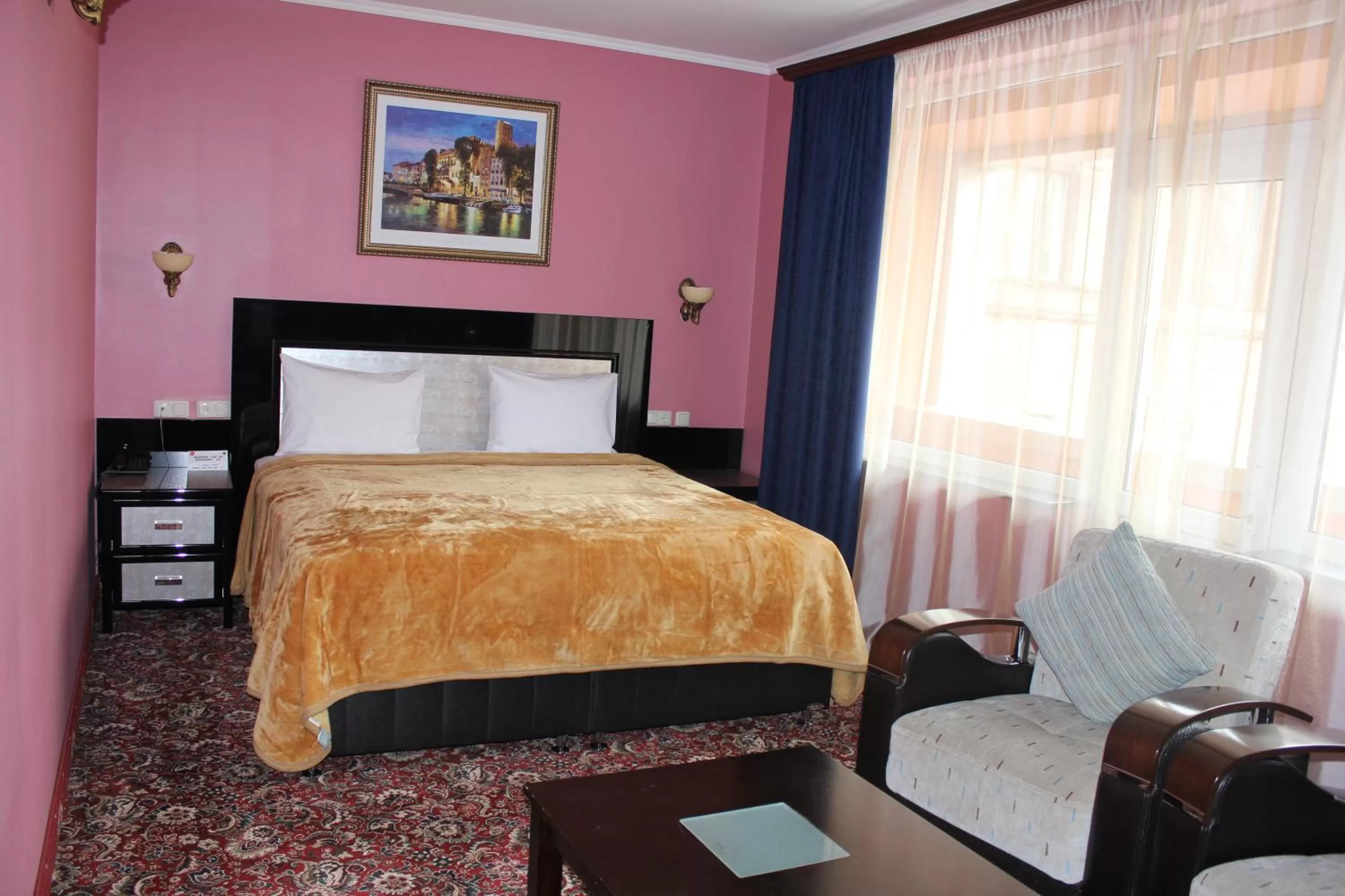 Bedroom, Bed in Erebuni Hotel Yerevan