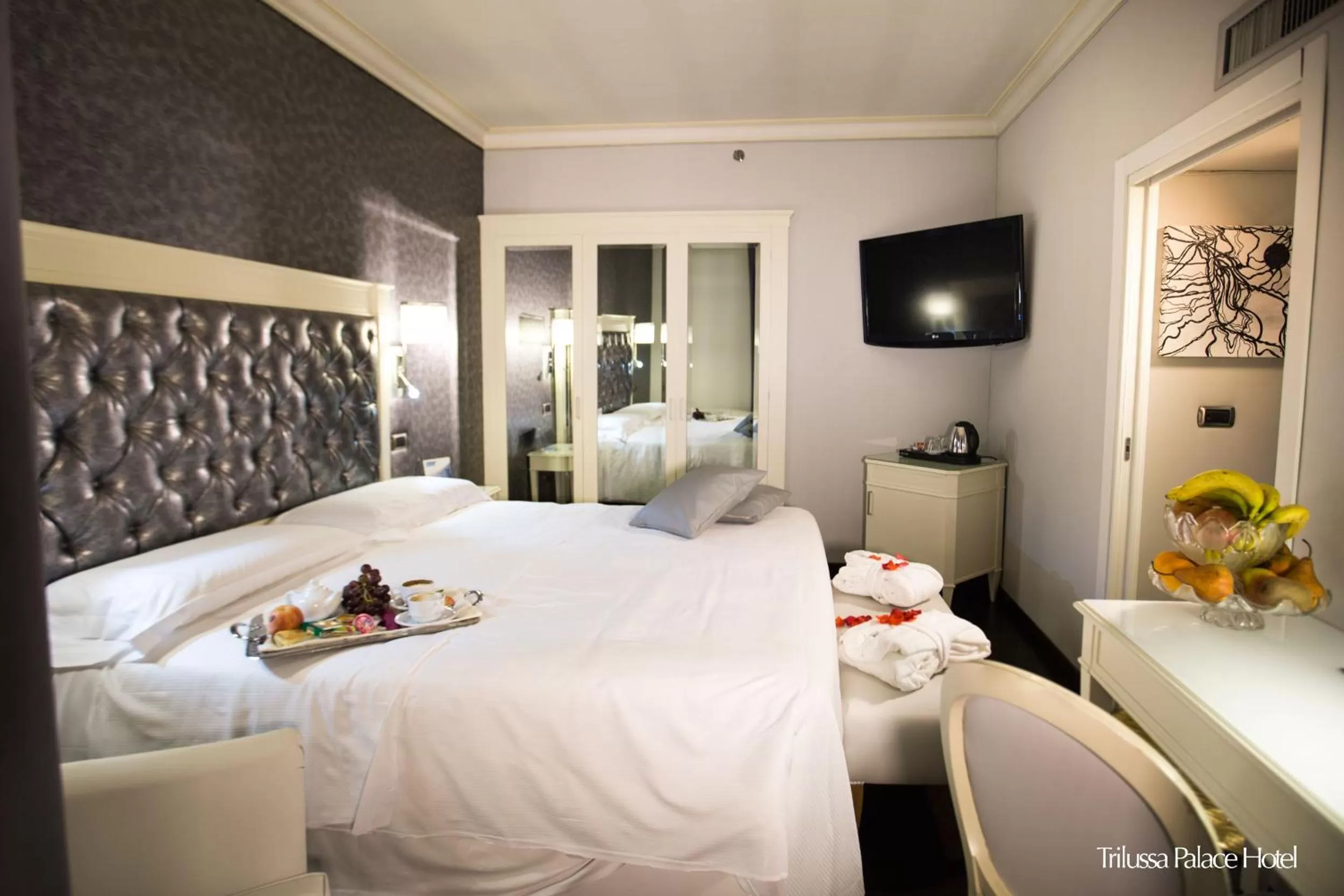 Bedroom, Bed in Trilussa Palace Hotel Congress & Spa