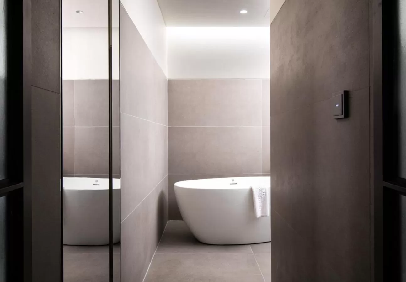 Bathroom in Park Marine Hotel