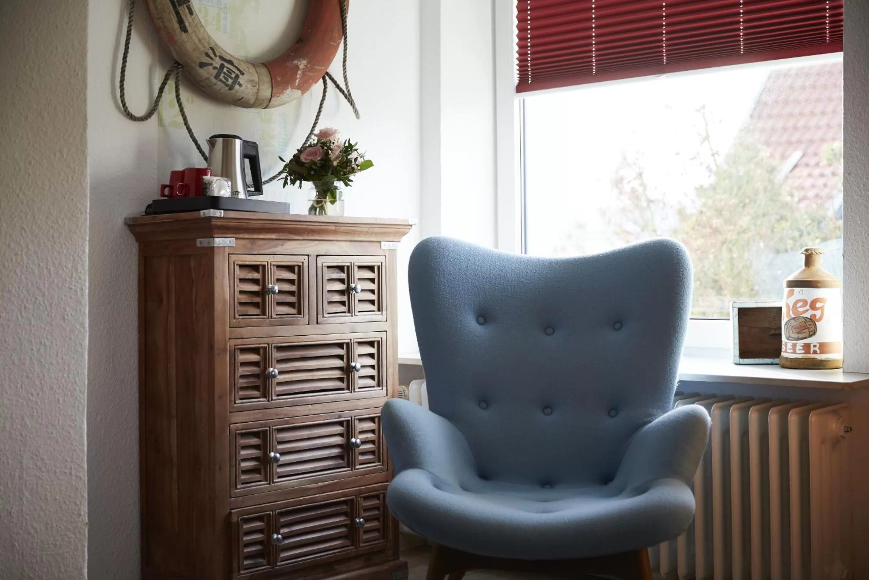 Seating area in Bernstein-Hotel Bootshaus