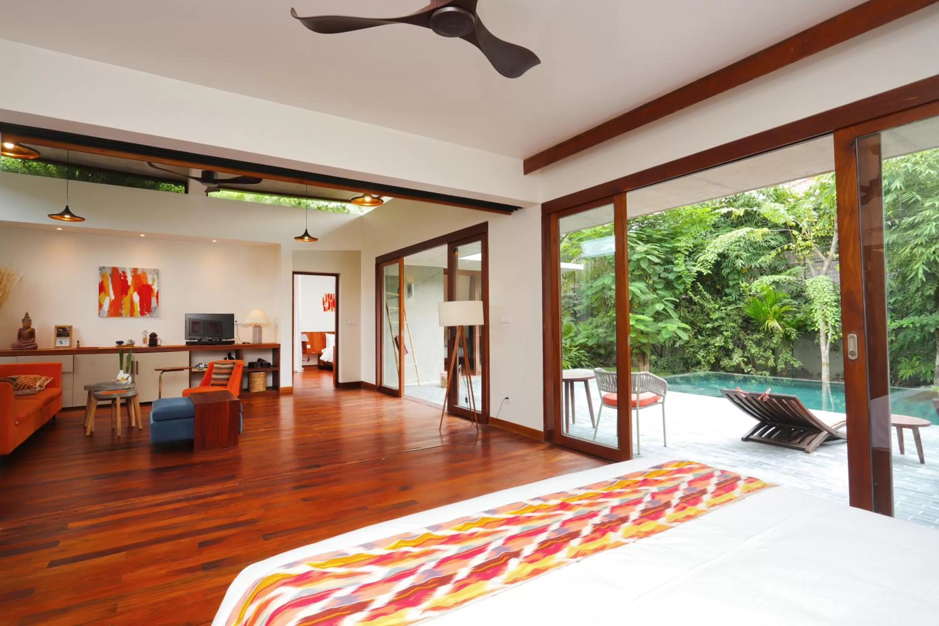 Bed in Templation Hotel