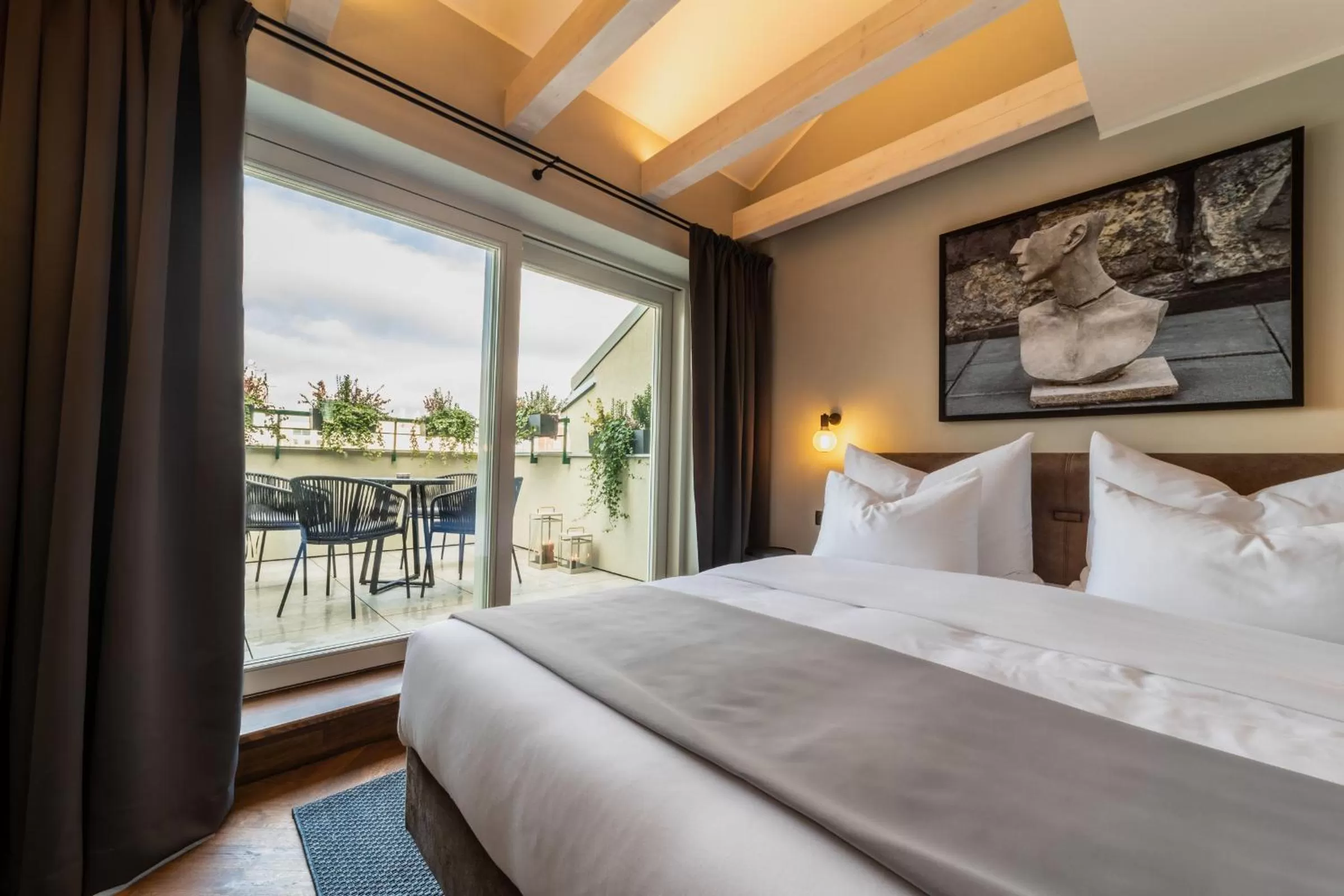 View (from property/room), Bed in The Viaduct - Suites & More