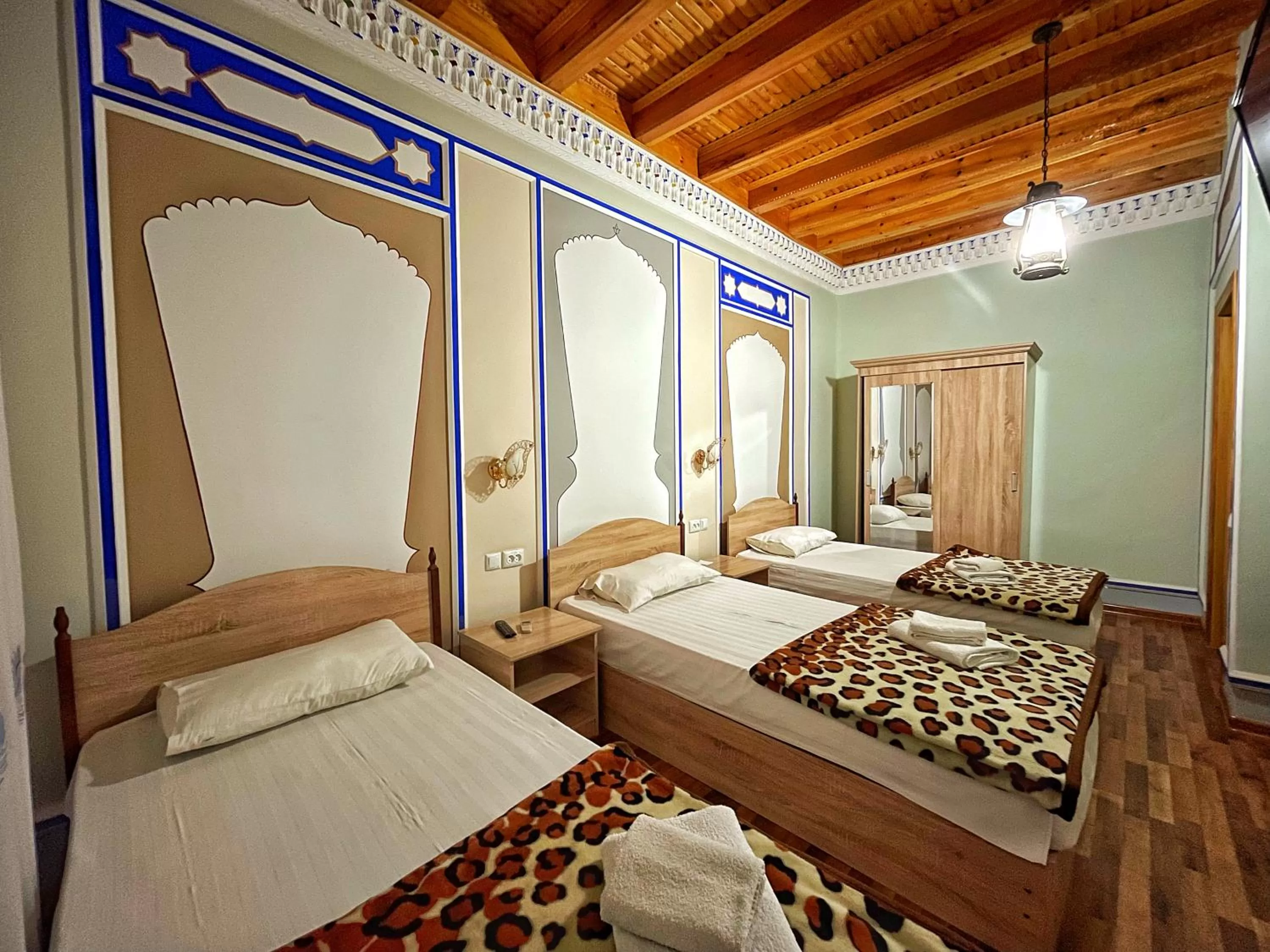 Bed in Hotel Nurafshon Boutique