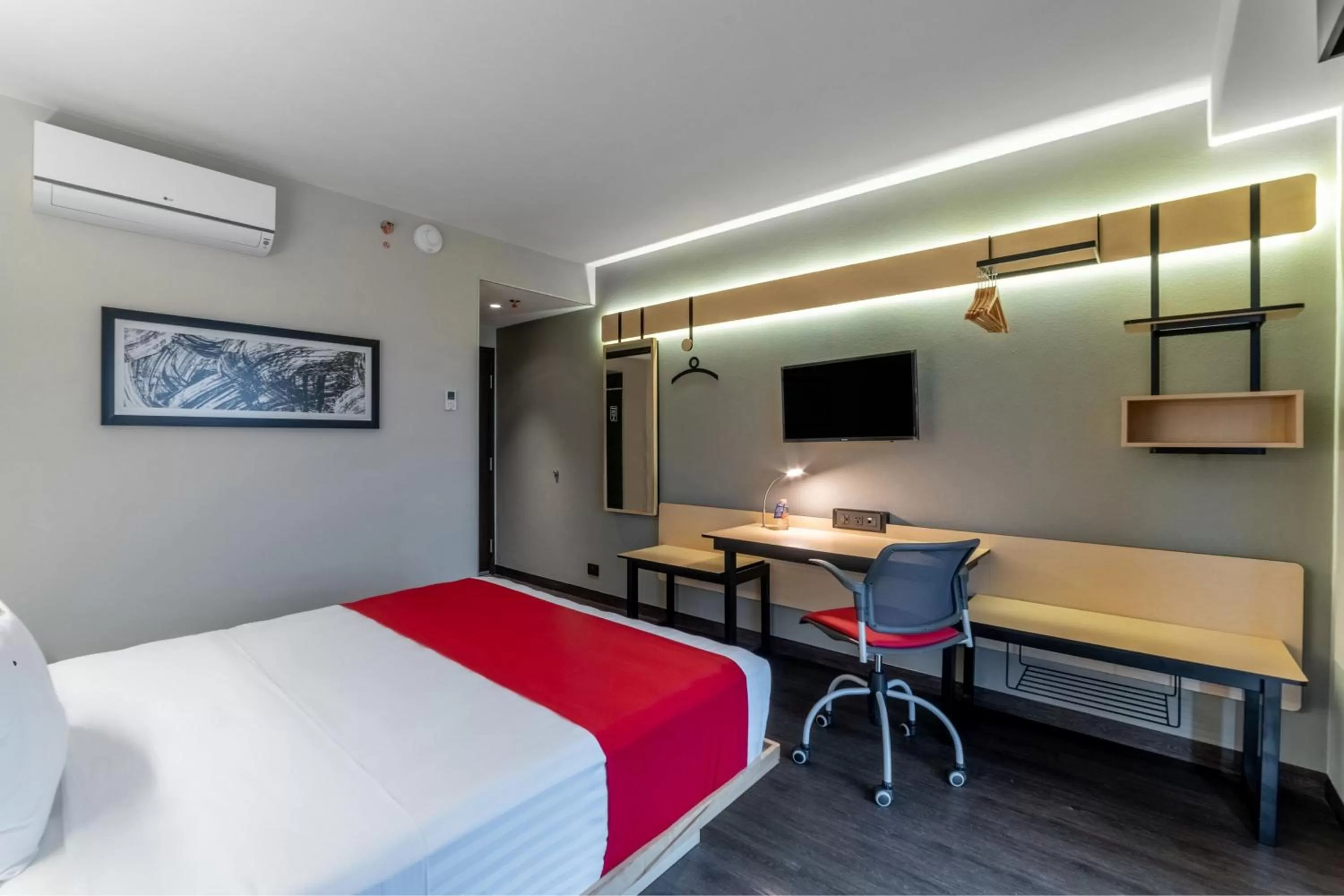 Bedroom, Bed in City Express by Marriott Lagos de Moreno