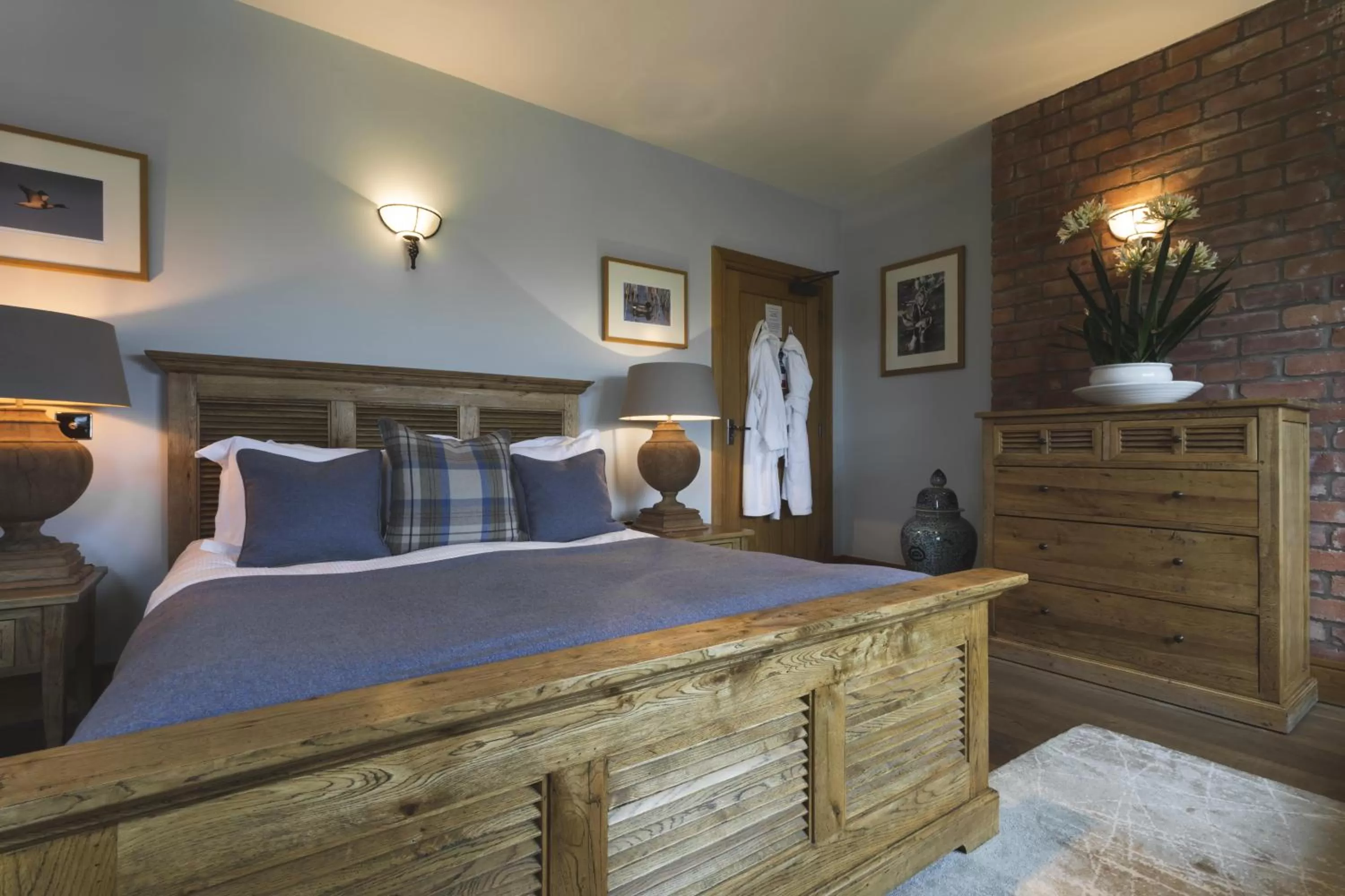 Bed in Lyth Valley Country House