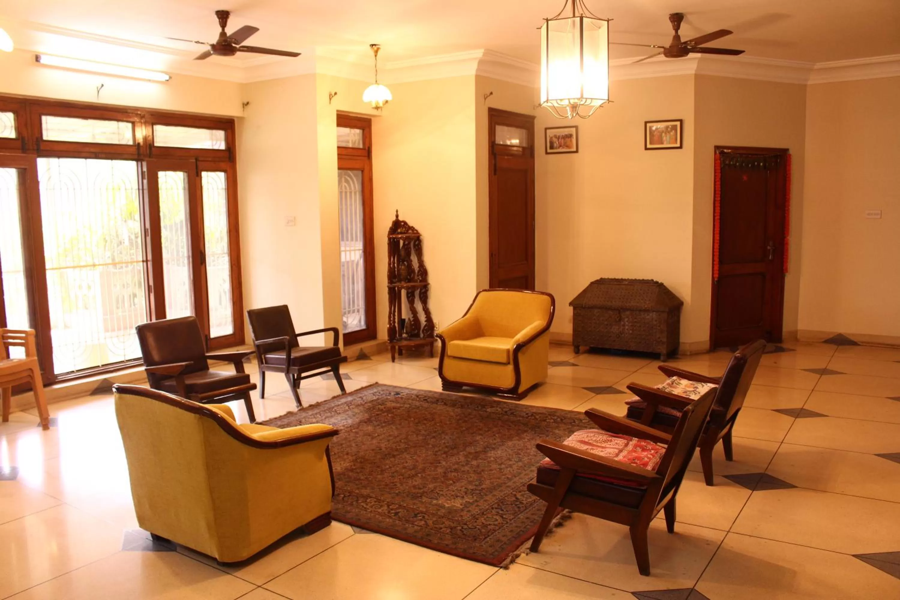 Seating Area in Savrupson Heritage Home