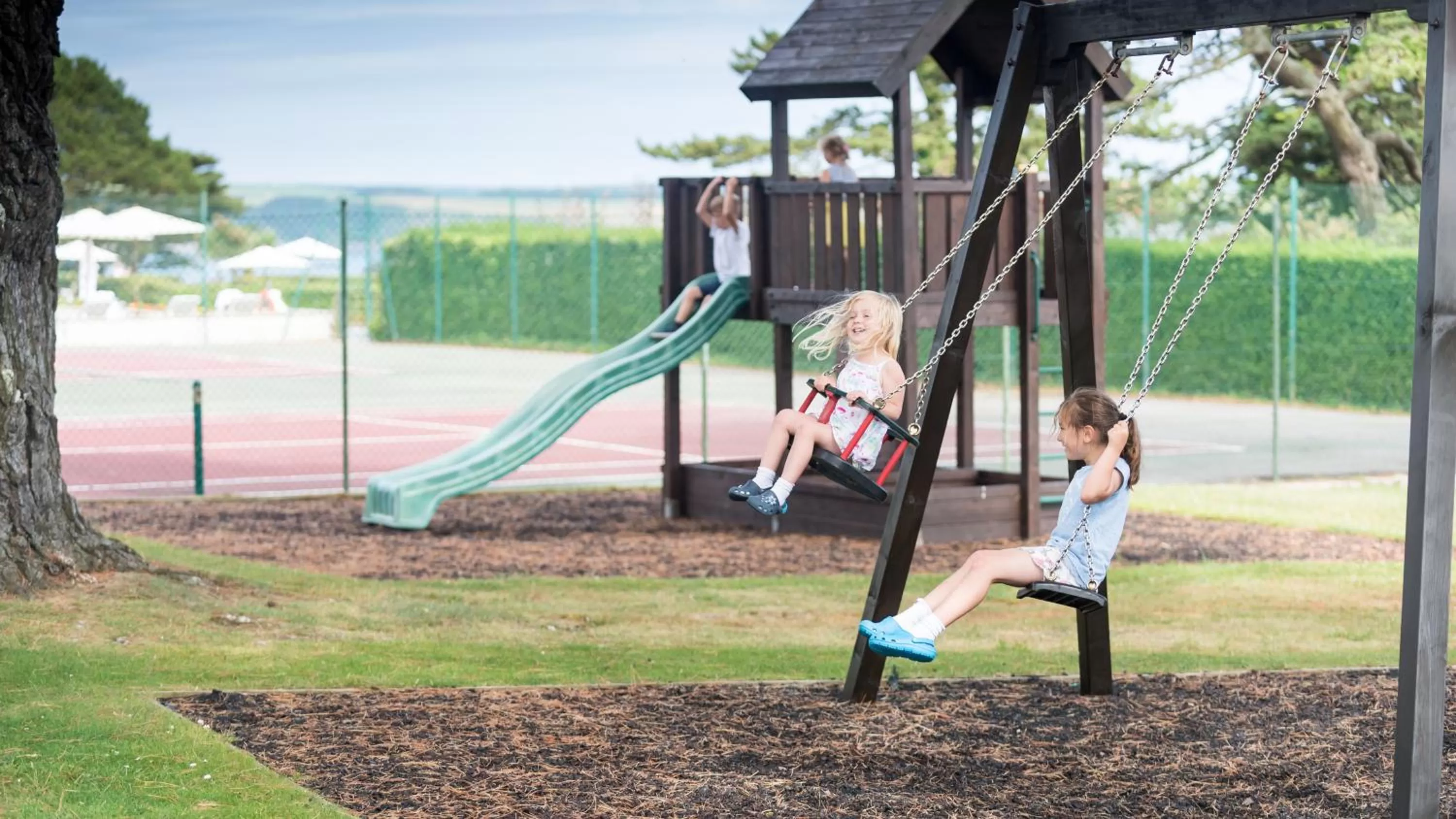 Children play ground in The Carlyon Bay Hotel and Spa